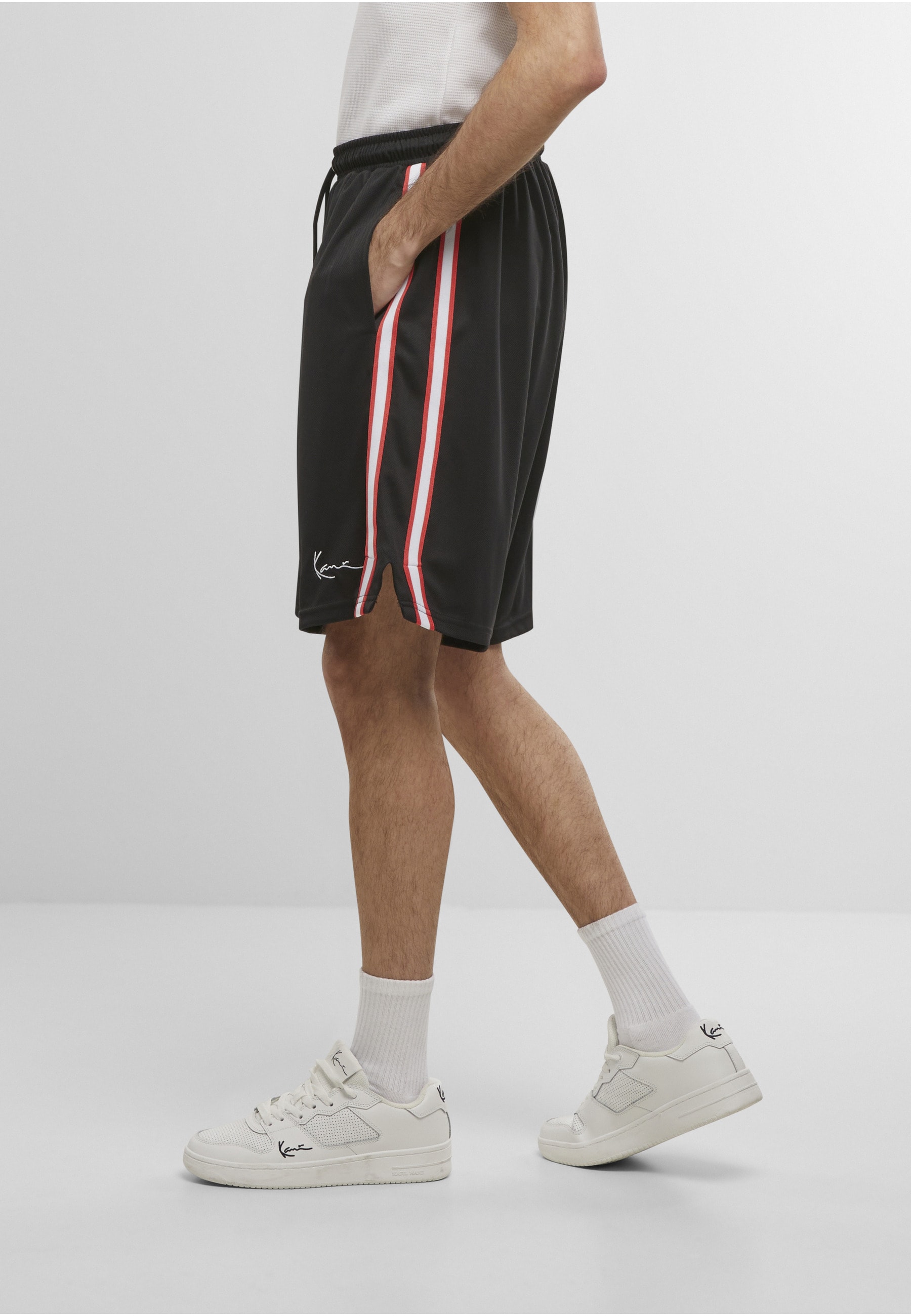 Karl Kani Shorts »Karl Kani Signature Tape Mesh Shorts«