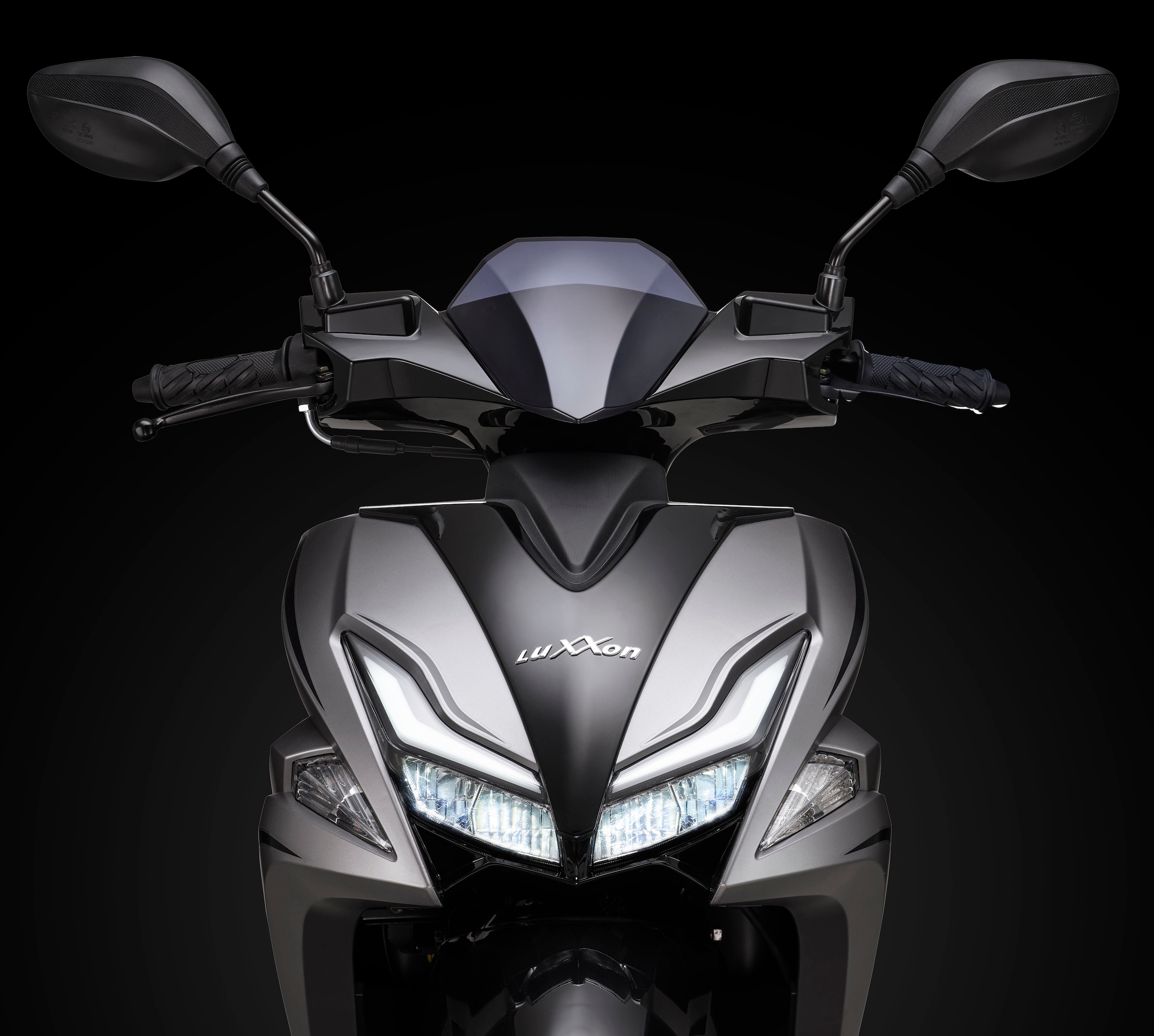 Luxxon Motorroller »MaXXity 2 125, E5+, grau«, 125 cm³, 85 km/h, Euro 5+, 8,2 PS, USB zum Laden externer Geräte (5V)