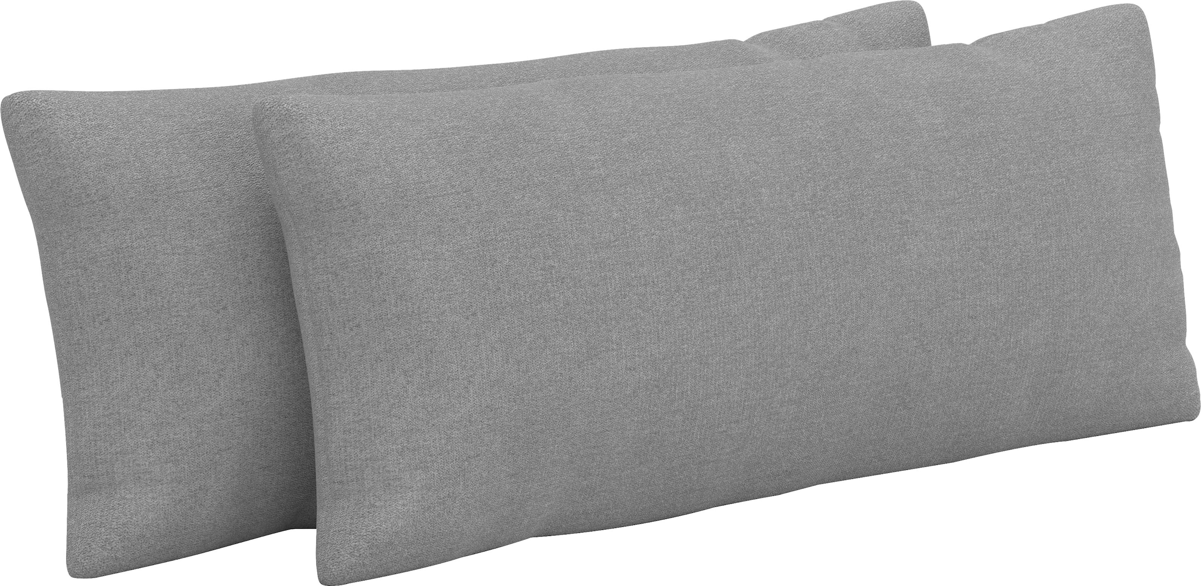Auflagekissen SIT & MORE, B:65cm H:25cm T:12cm, grau, 100% Polyester, Polsterauflagen, "Amica", zur Auswahl Sets mit 2 oder 3 Stück