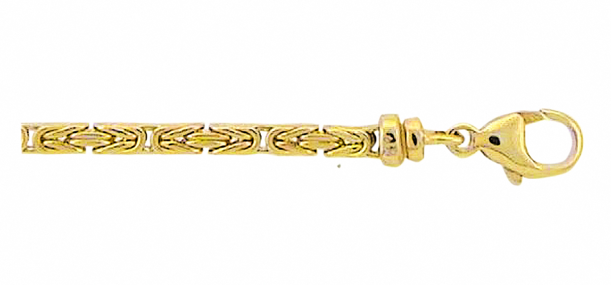 Adelia´s Goldarmband »333 Gold Königskette Armband 19 cm Ø 2,5 mm«, Goldschmuck für Damen