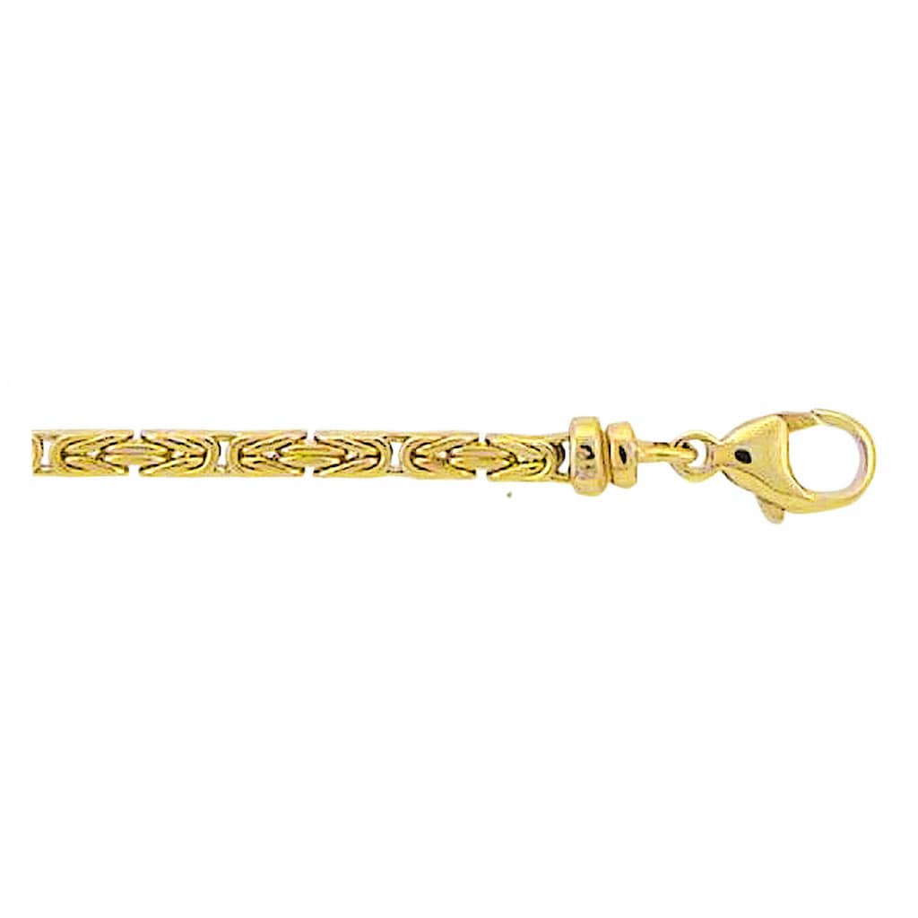 Adelia´s Goldarmband »333 Gold Königskette Armband 19 cm Ø 2 5 mm« Goldschmuck für Damen