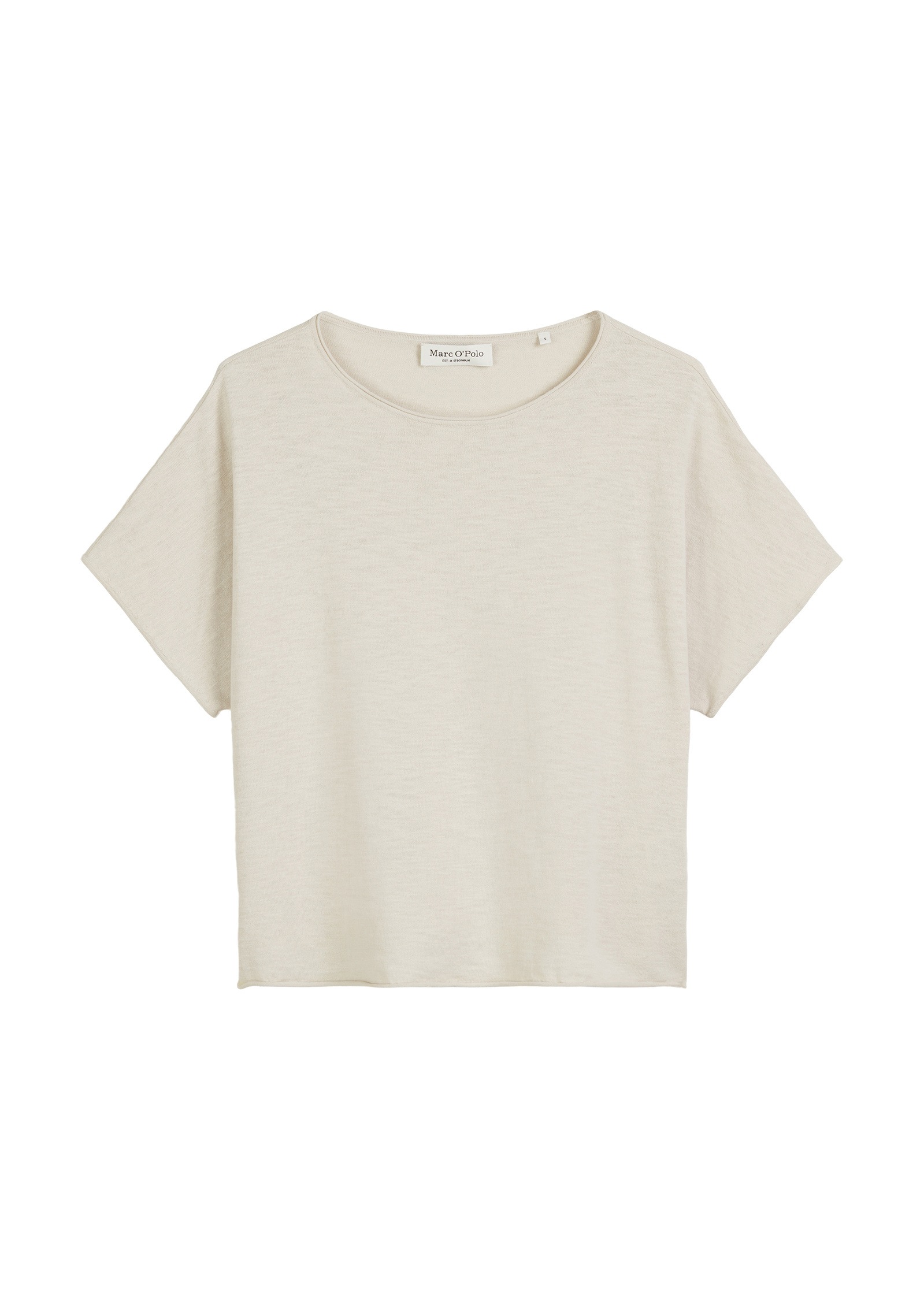 Marc O'Polo Strickpullover »aus Baumwolle-Leinen-Slub«