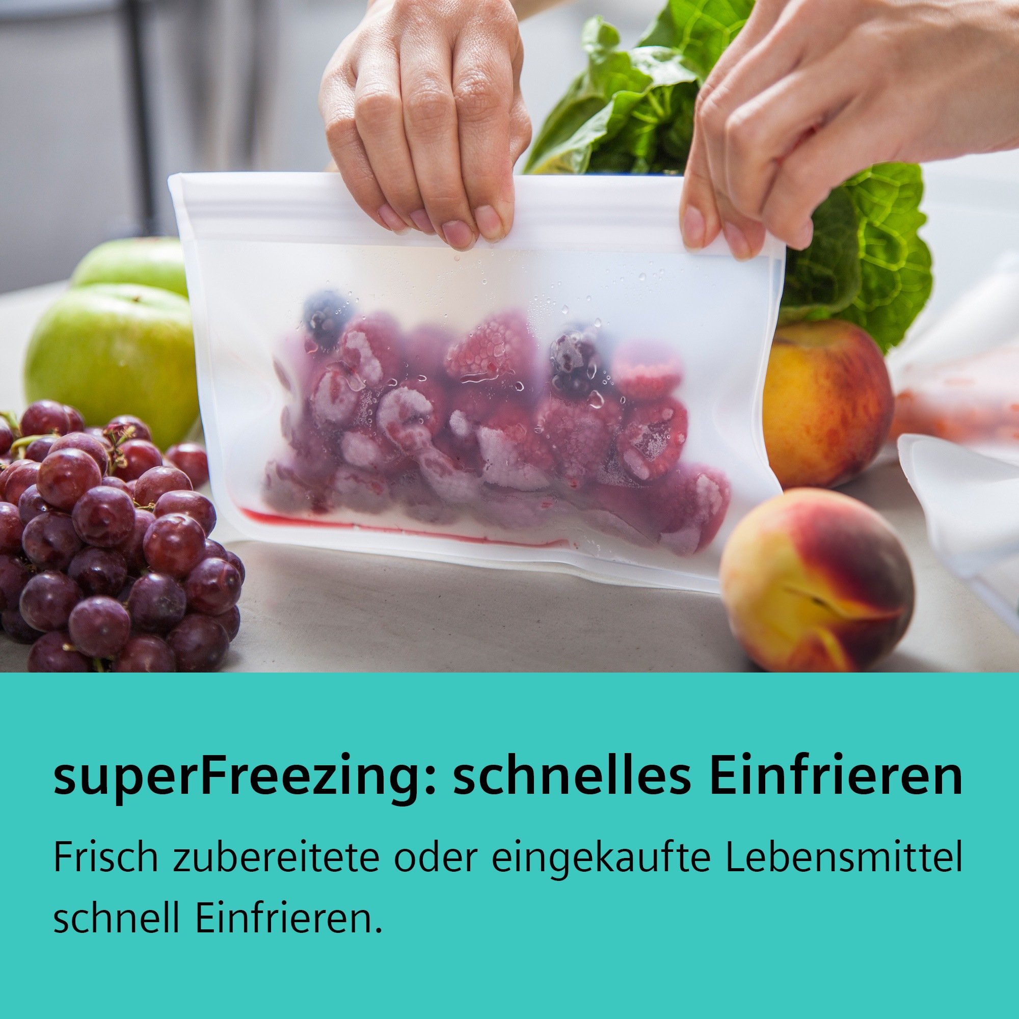 SIEMENS GS58NDWDP Freestanding Freezer White 70cm 3