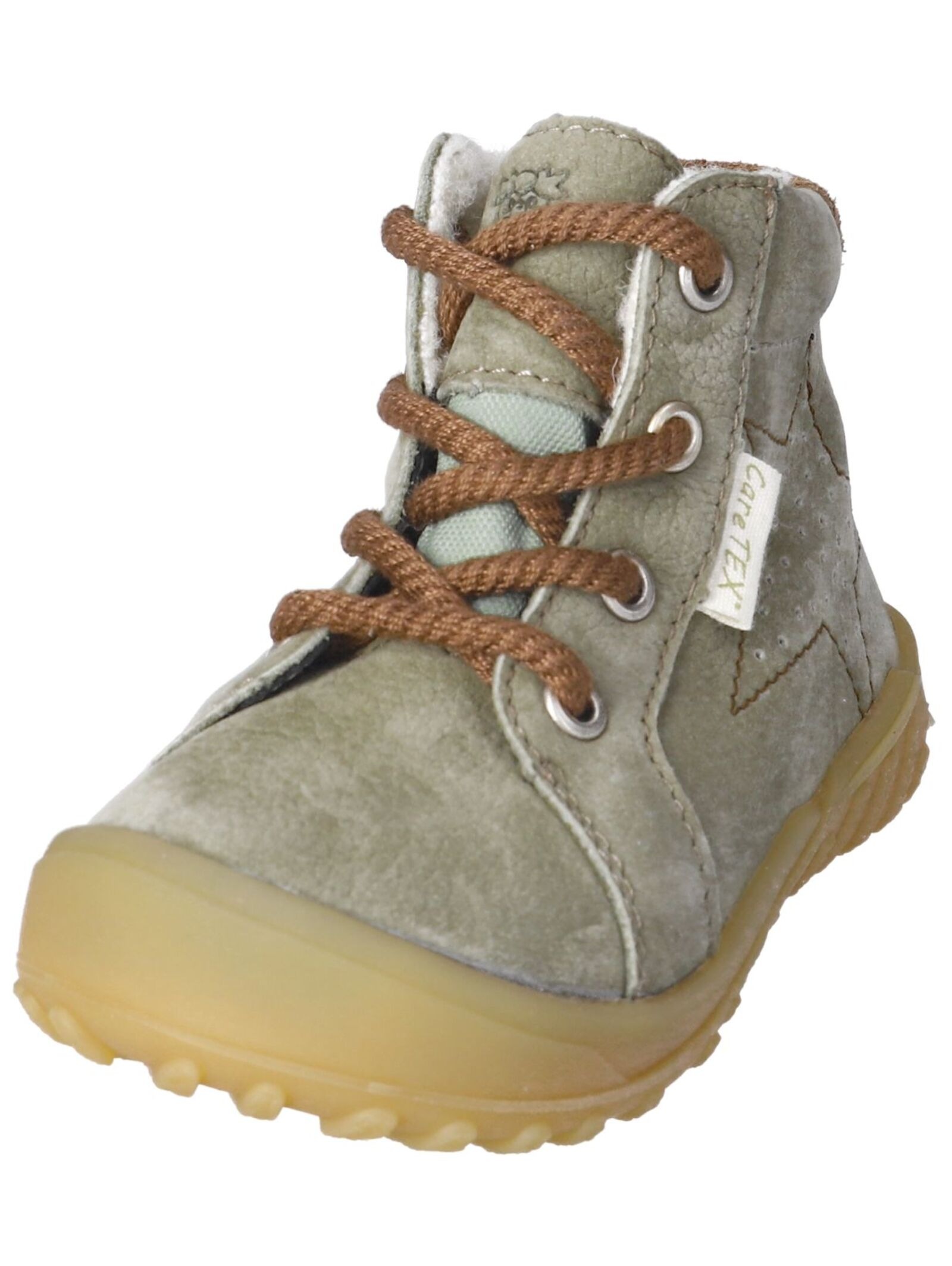 Pepino Schnürstiefelette "Pepino Stiefelette Veloursleder/Textil" günstig online kaufen