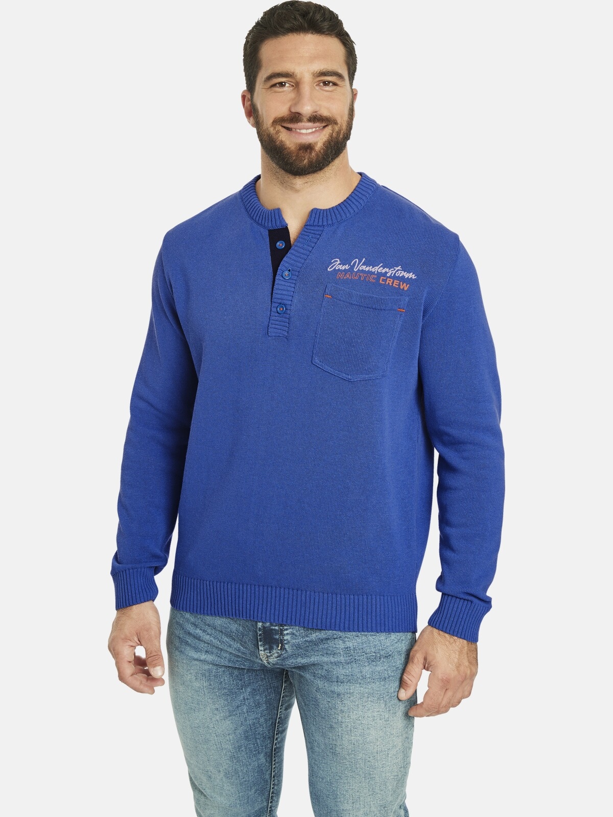 Jan Vanderstorm Strickpullover "Pullover ELGER" günstig online kaufen