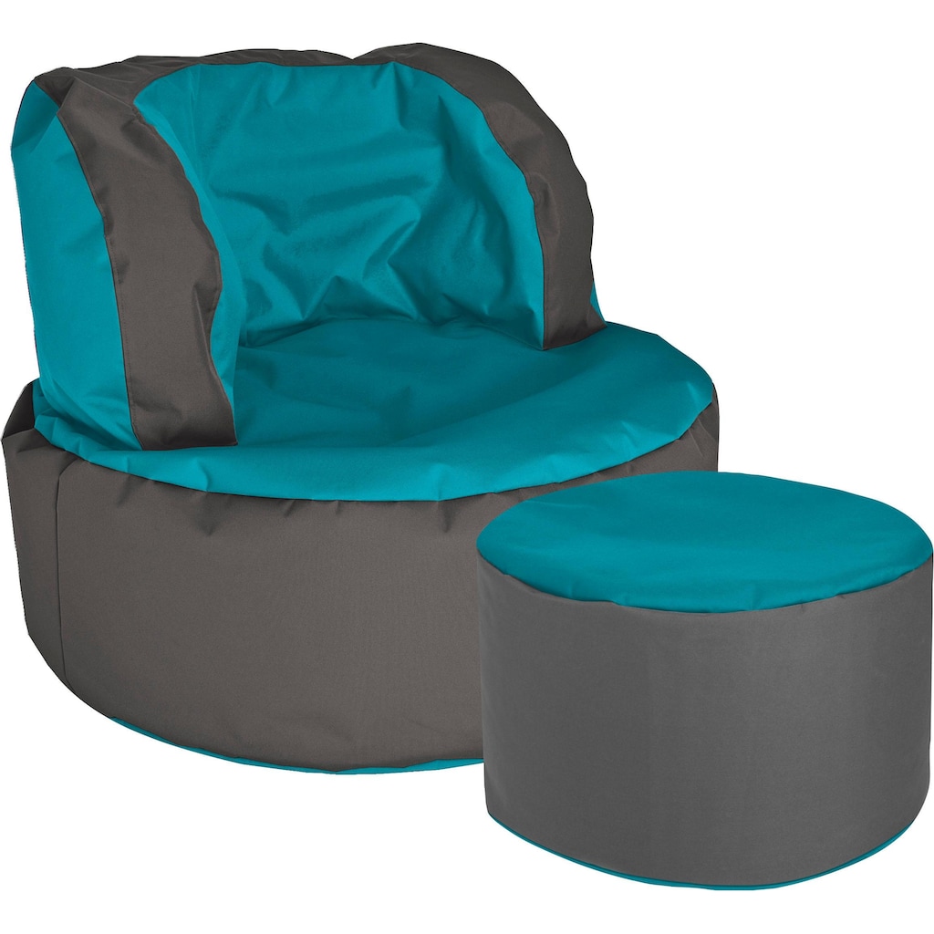 Sitting Point Sitzsack »SCUBA Bebop«, zweifarbig