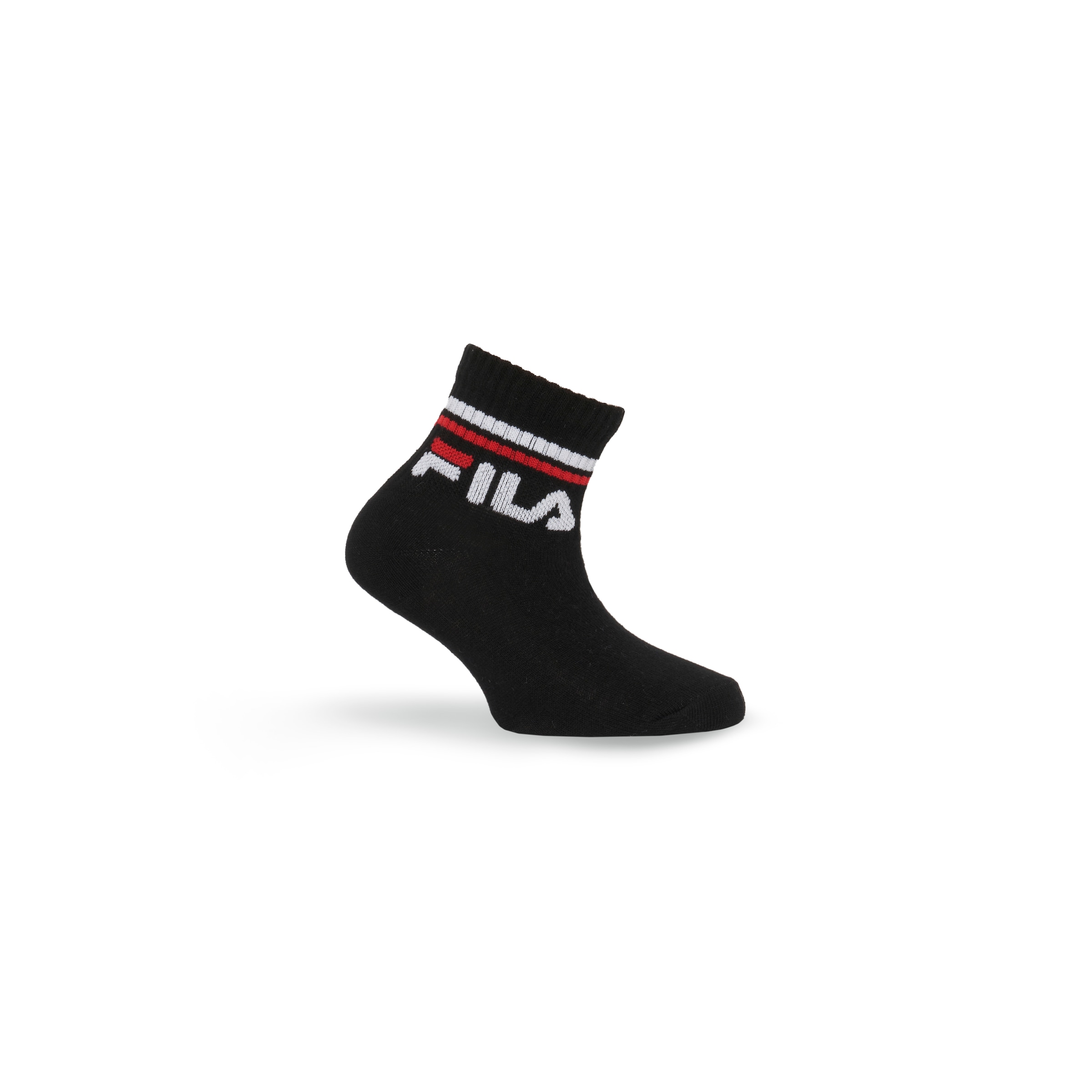 Fila Kurzsocken, (6er Pack), mit eingestricktem Logo im Bündchen, Kindersocken