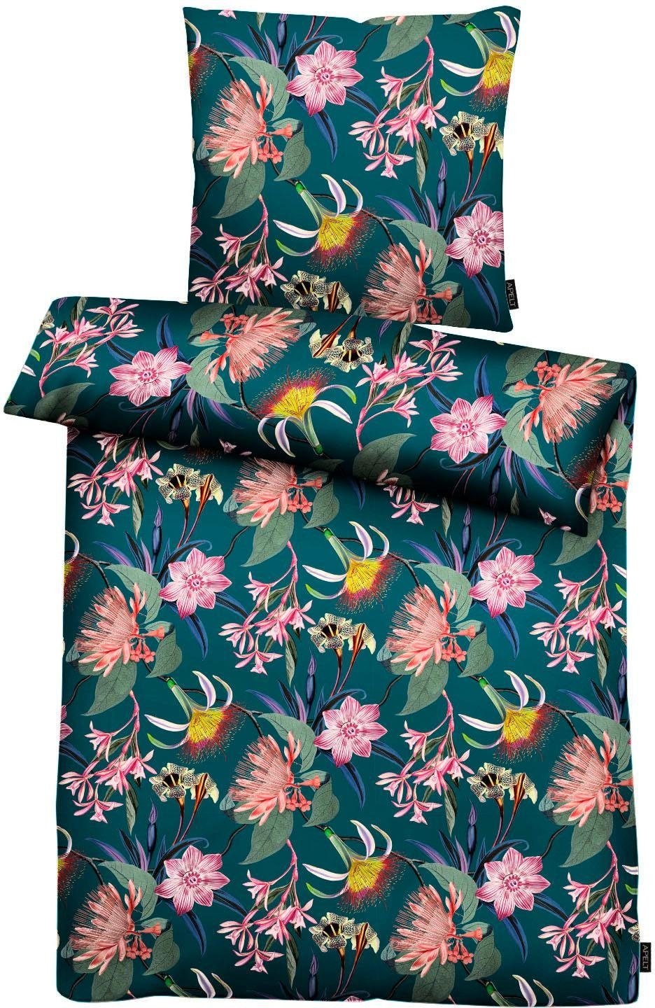 APELT Bettwäsche "Chiara" 2 Stk. Blumige Träume, GOTS zertifiziert - aus Ba günstig online kaufen