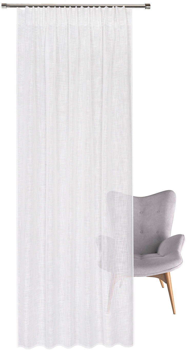 Home Living by Gerster Gardine »Iwana« verdeckte Schlaufen 1 Stk. tlg. SB-Schal "Iwana" mit Kombiband