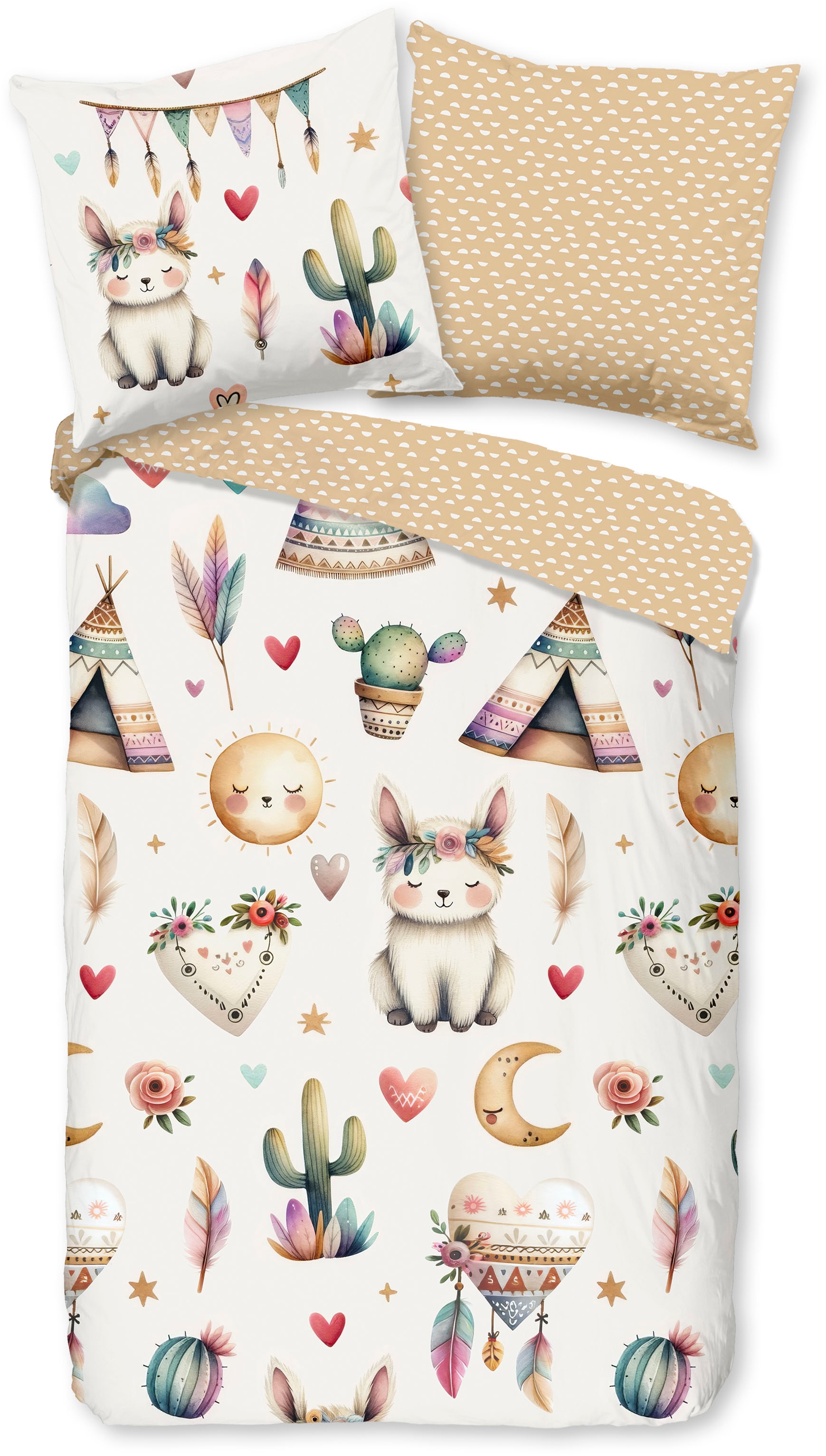 good morning Babybettwäsche "Luz" 2 Stk. Baumwolle, Renforcé, 2 Teilig, Wen günstig online kaufen