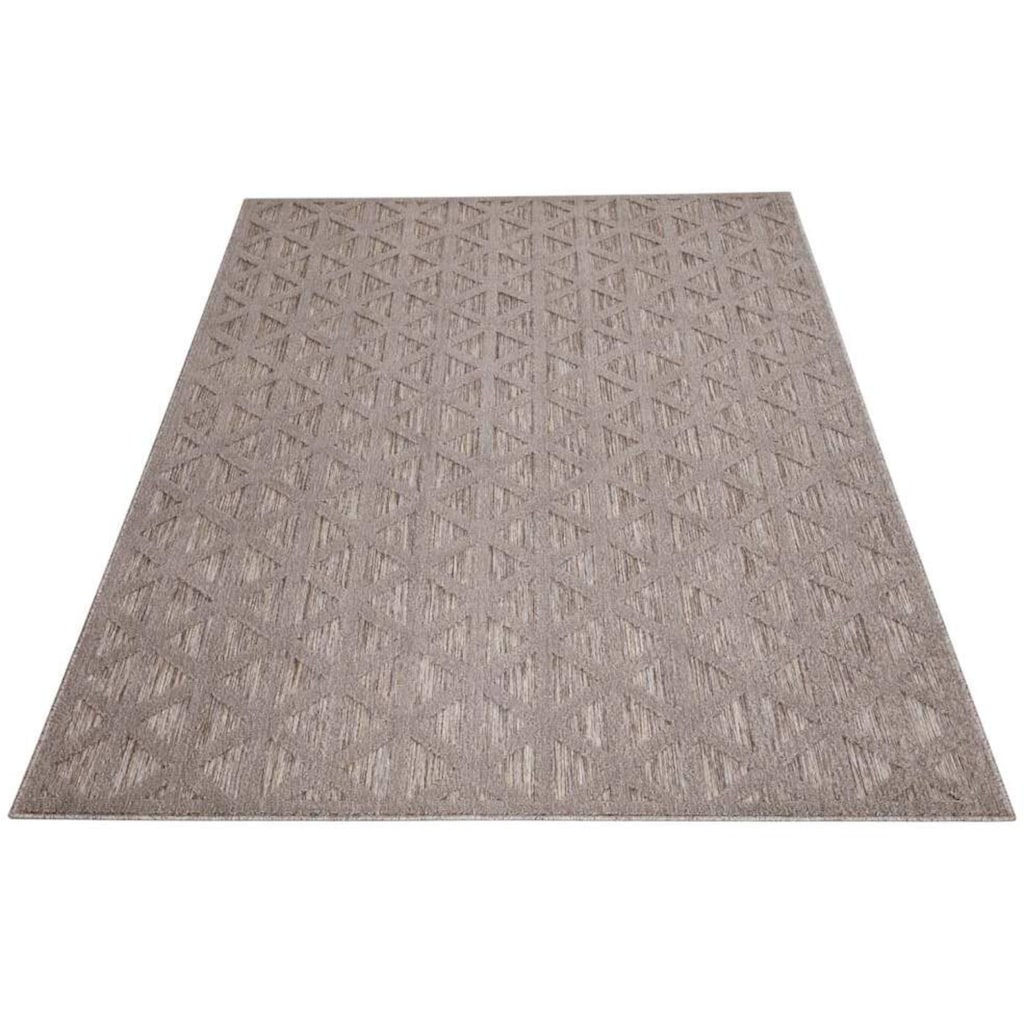 Carpet City Teppich »In-& Outdoorteppich Santorini 446, 3D-Effekt, Geo-Muster«, rechteckig