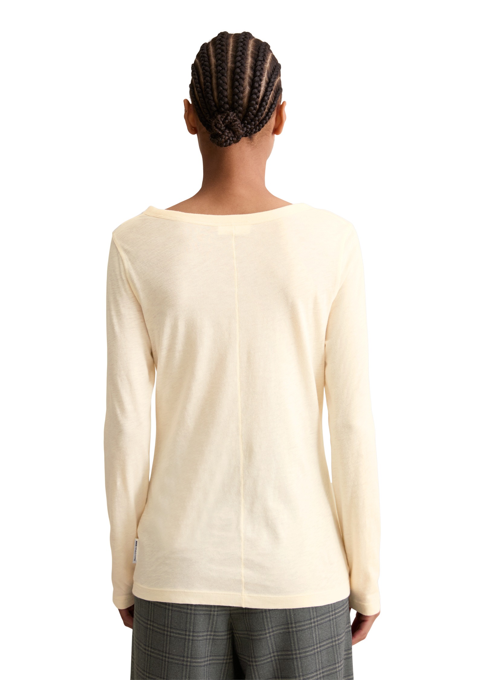 Marc O'Polo DENIM Langarmshirt »aus besonders weichem Slub-Jersey«