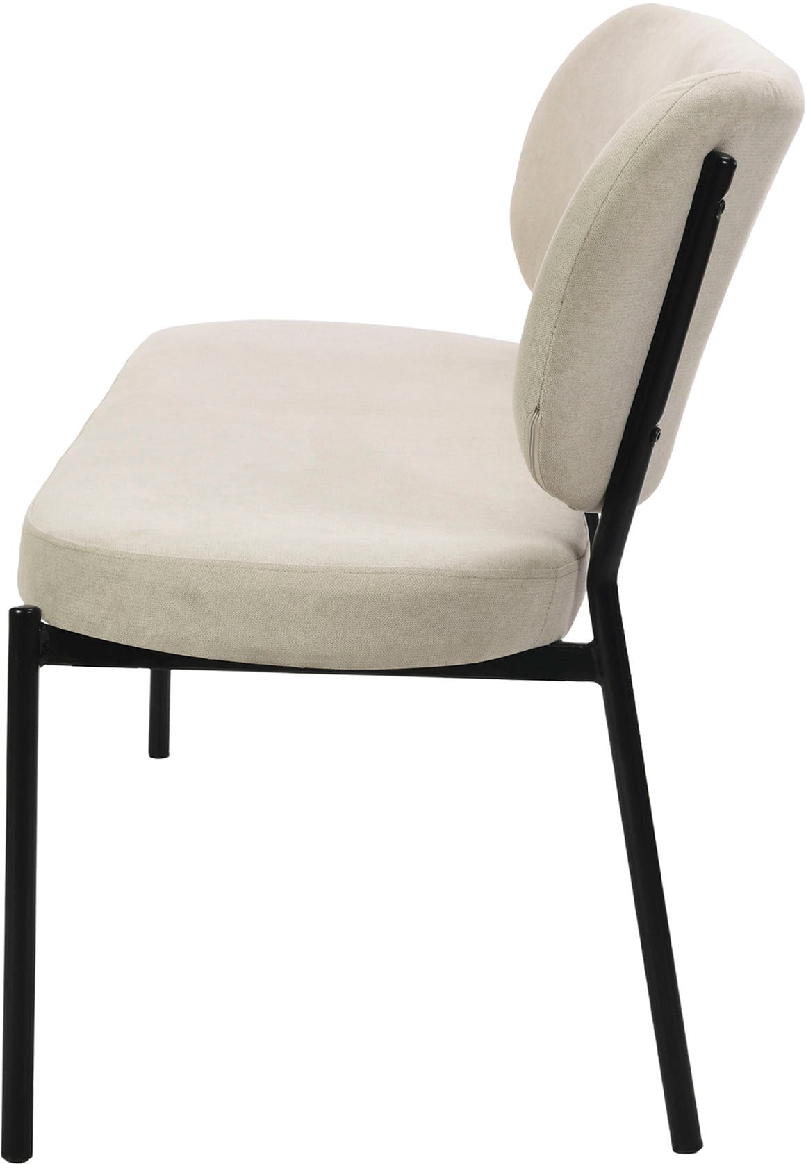 byLIVING Sitzbank »Jersey«, mit Webstoff-Bezug, mit Rückenlehne, Breite 160 cm