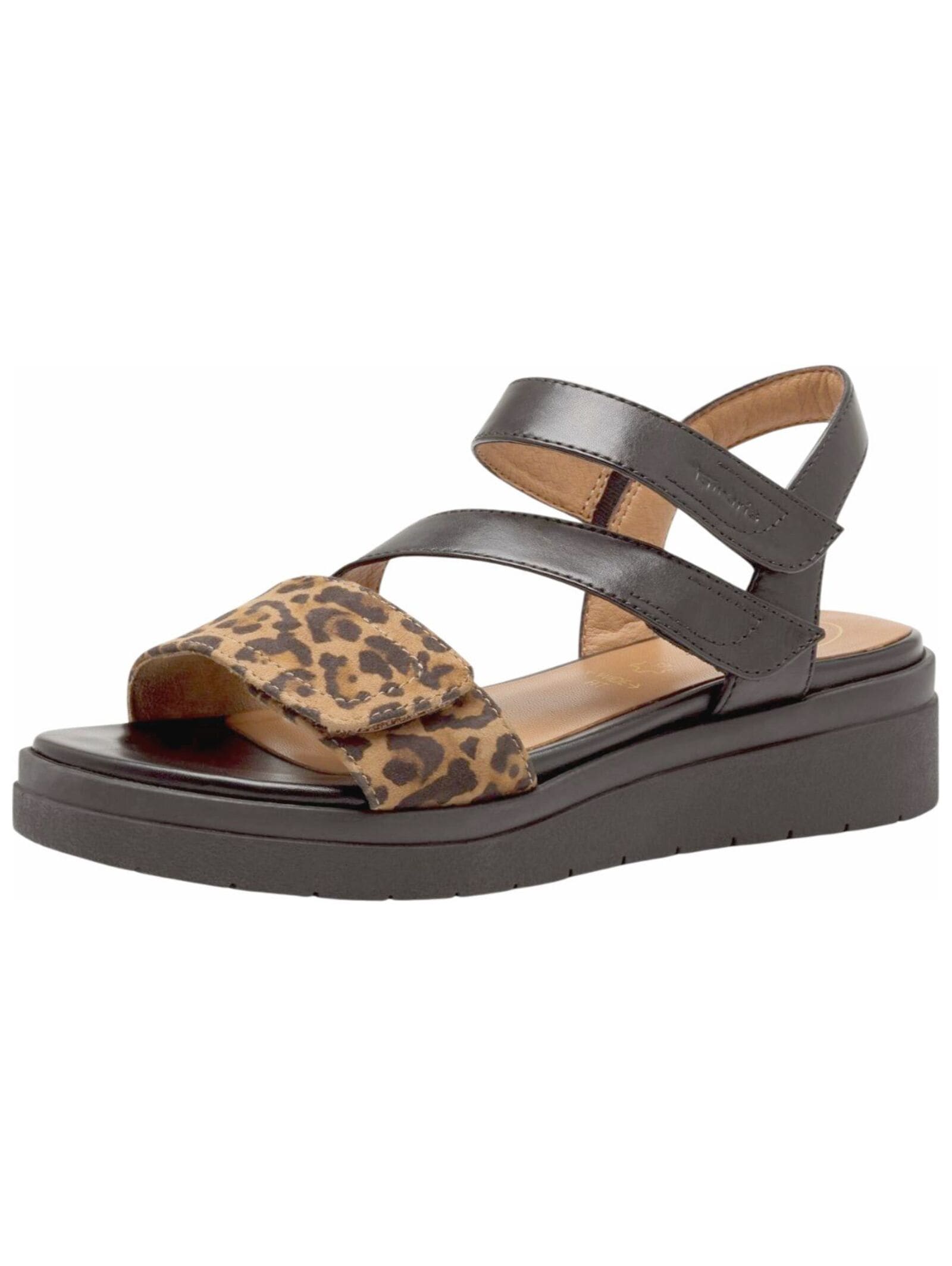 Tamaris Riemchensandale "Tamaris Sandalen Leder" günstig online kaufen