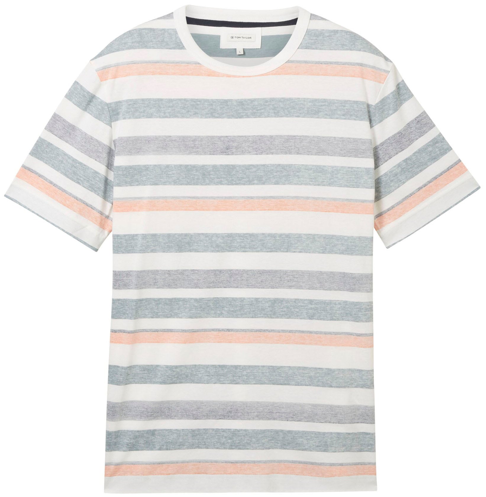 TOM TAILOR T-Shirt, mit Streifen-Optik