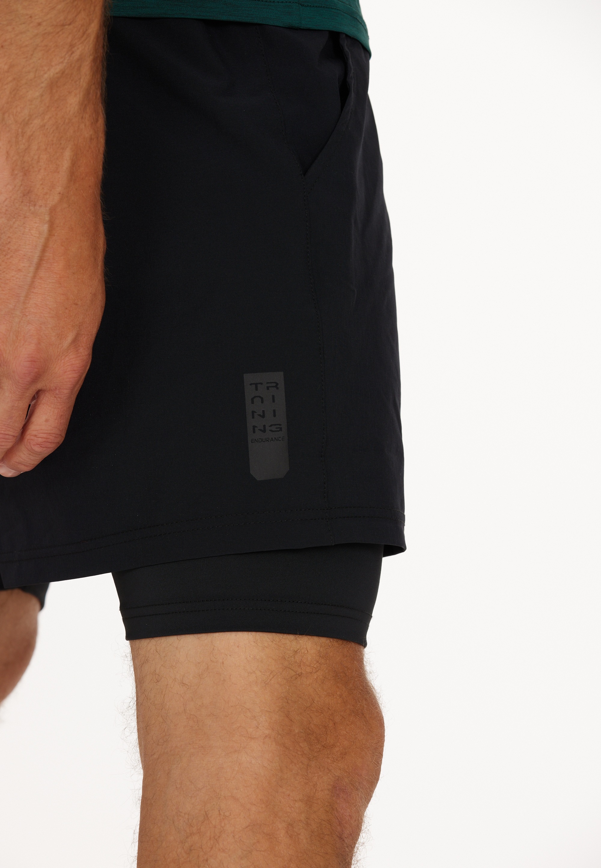 ENDURANCE Shorts »Gatun«, im 2-in-1 Design mit Stretch und atmungsaktiver Funktion