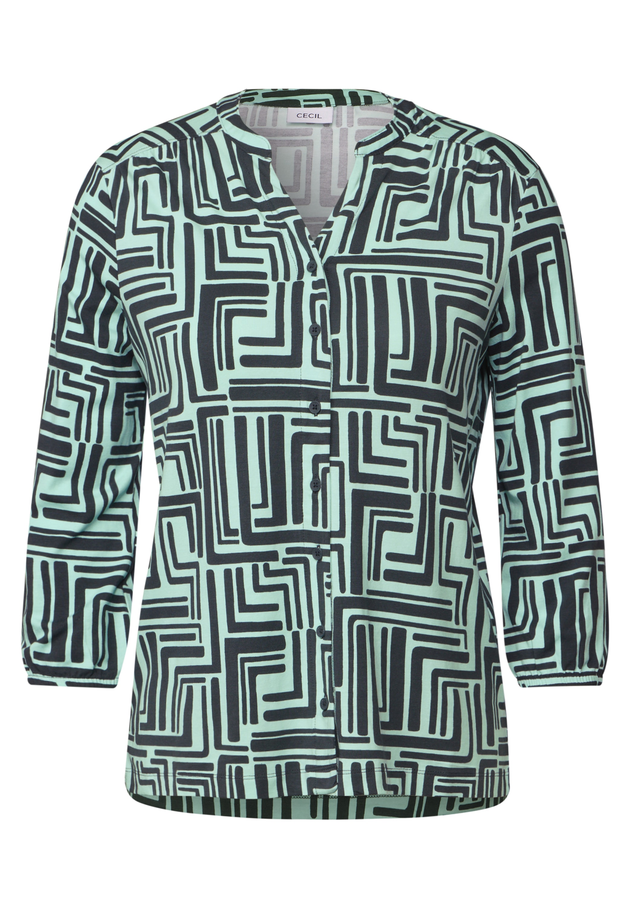 Cecil Blusenshirt, mit All-Over Print