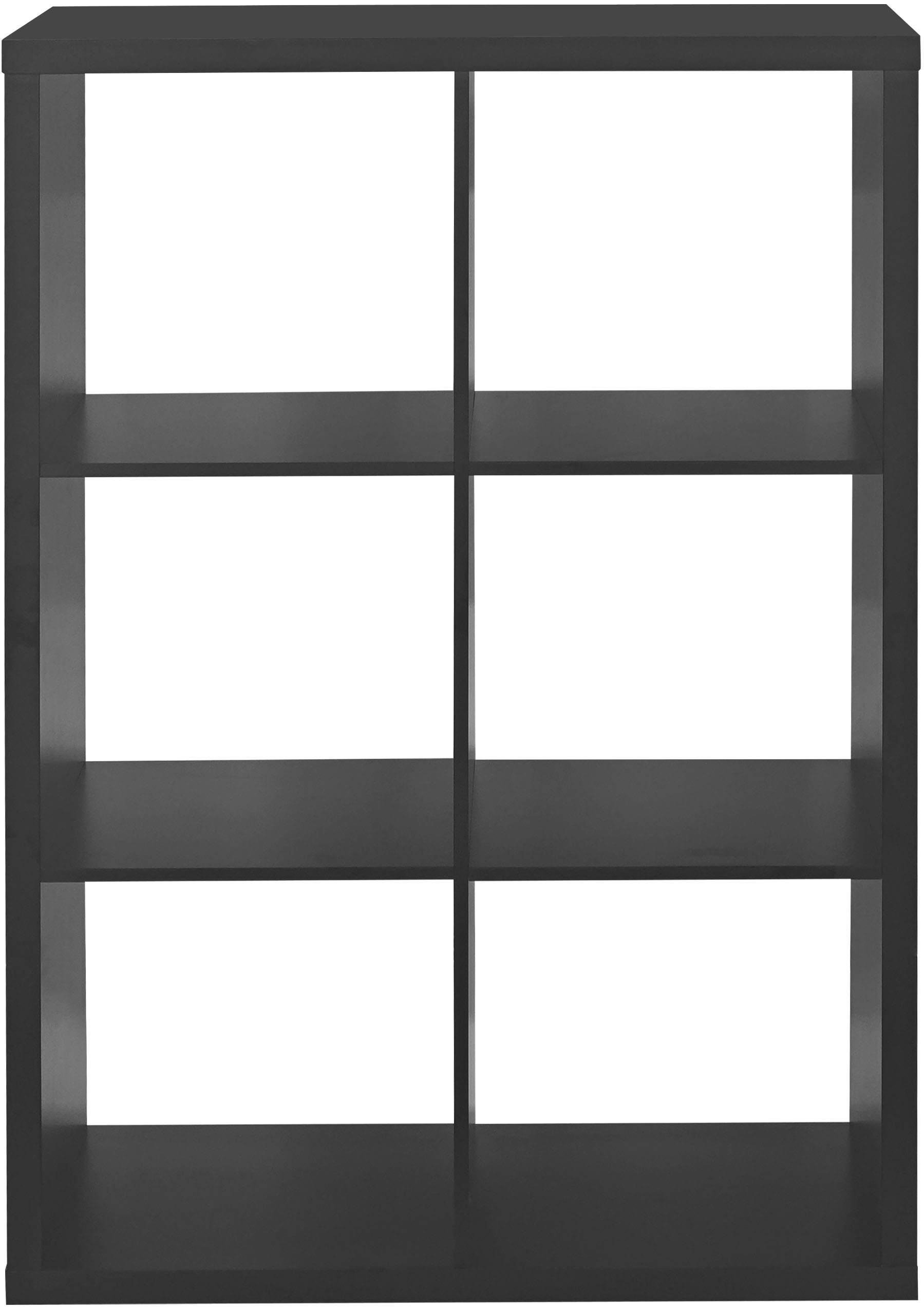 INOSIGN Bücherregal »IZOLA, Raumteiler, Aktenregal, Würfelregal,«, mit 6 oder 8 Fächern, quer und hoch stellbar, (B/T) 76x37 cm