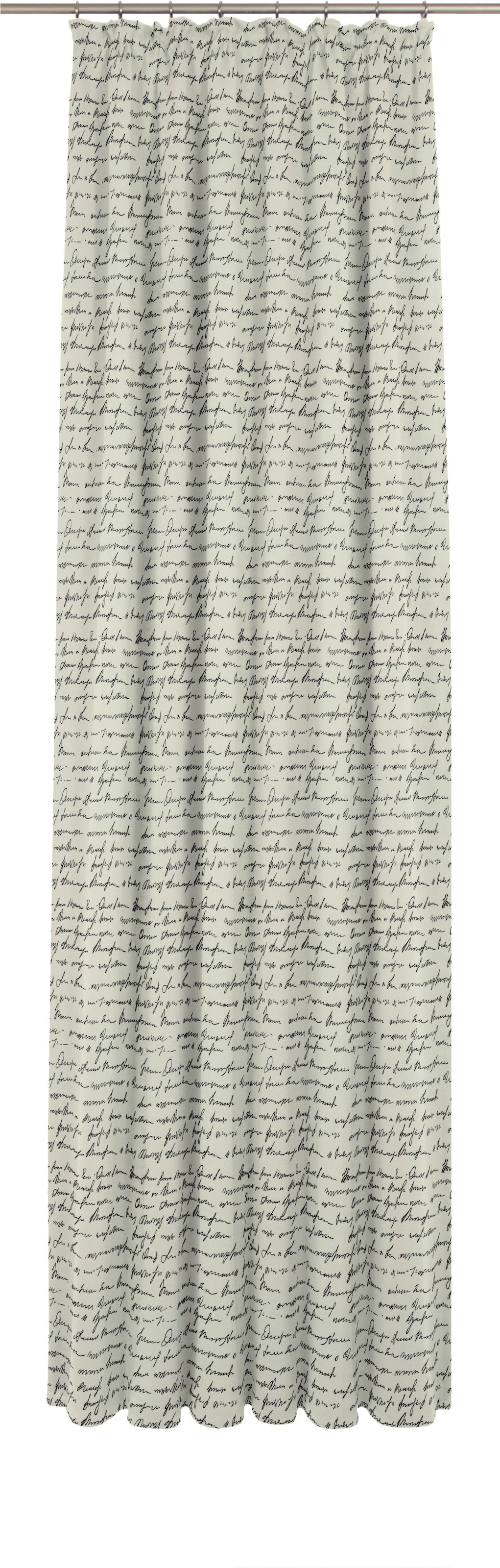 Adam Vorhang »Scribble«, (1 St.), nachhaltig aus Bio-Baumwolle | BAUR