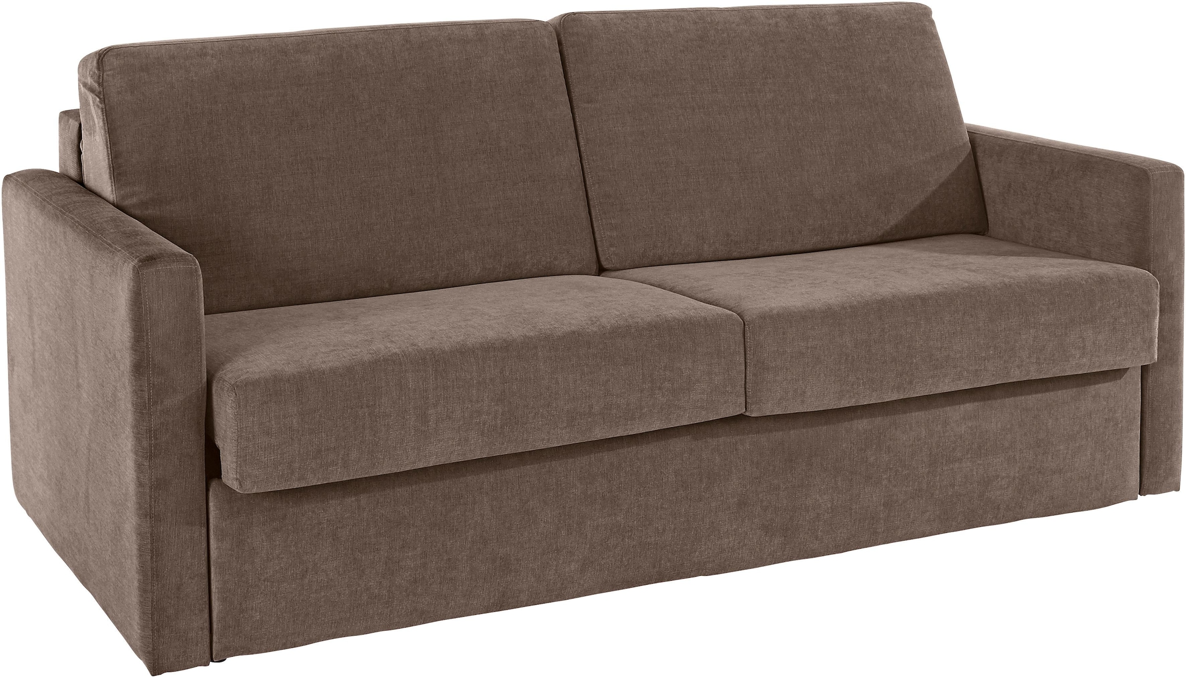 OTTO home Schlafsofa "GOLDPOINT 182cm, Dauerschläfer, Liegefläche 140/200 cm" 3-Sitzer mit Dauerschläfer-Funktion, Bonell-Federkernmatratze