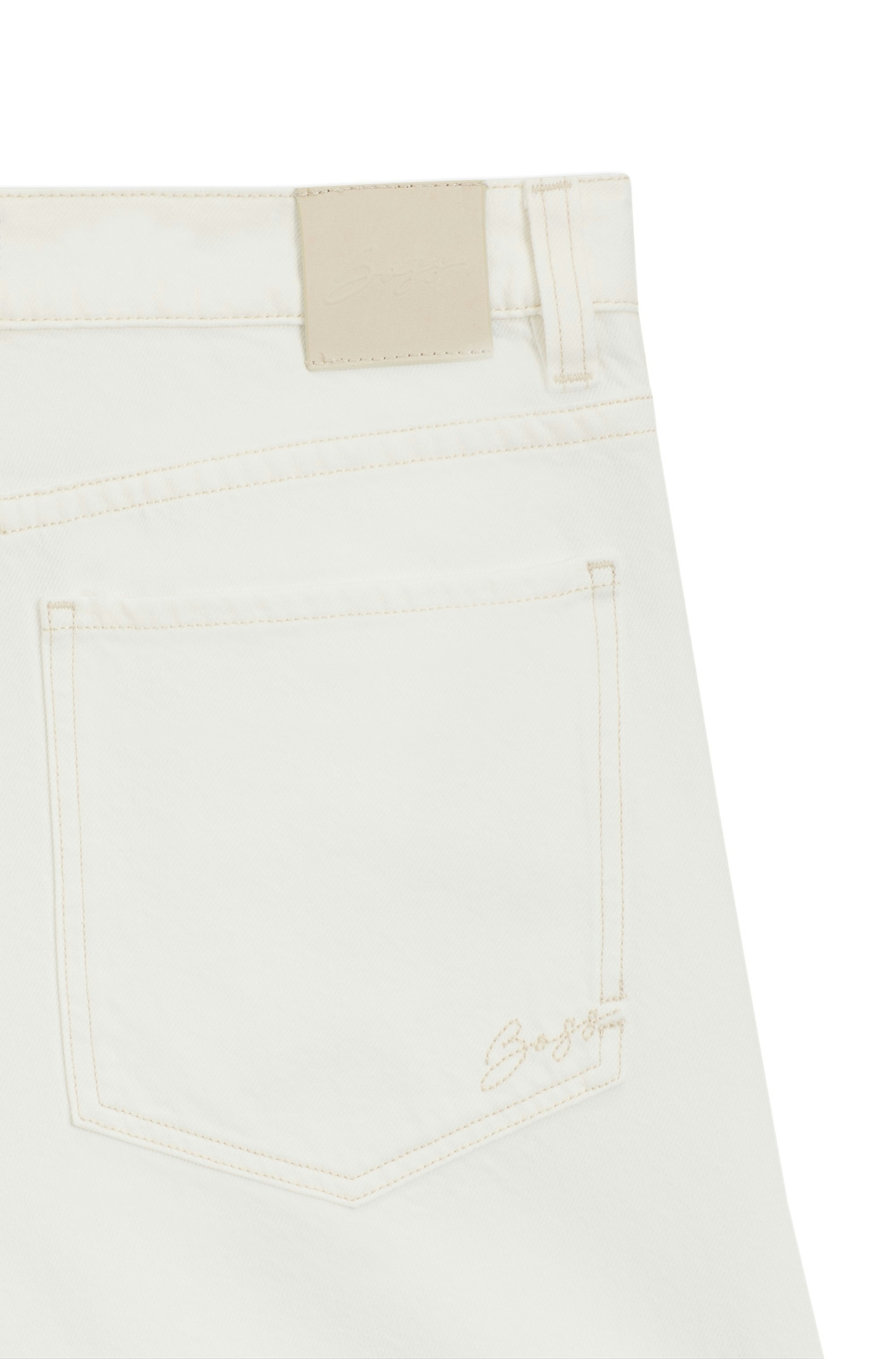 BOSS ORANGE Relax-fit-Jeans »SLOUCHY MR 2.0 Premium Damenmode« Wide Leg mit mittlerem Bund, fester Denim