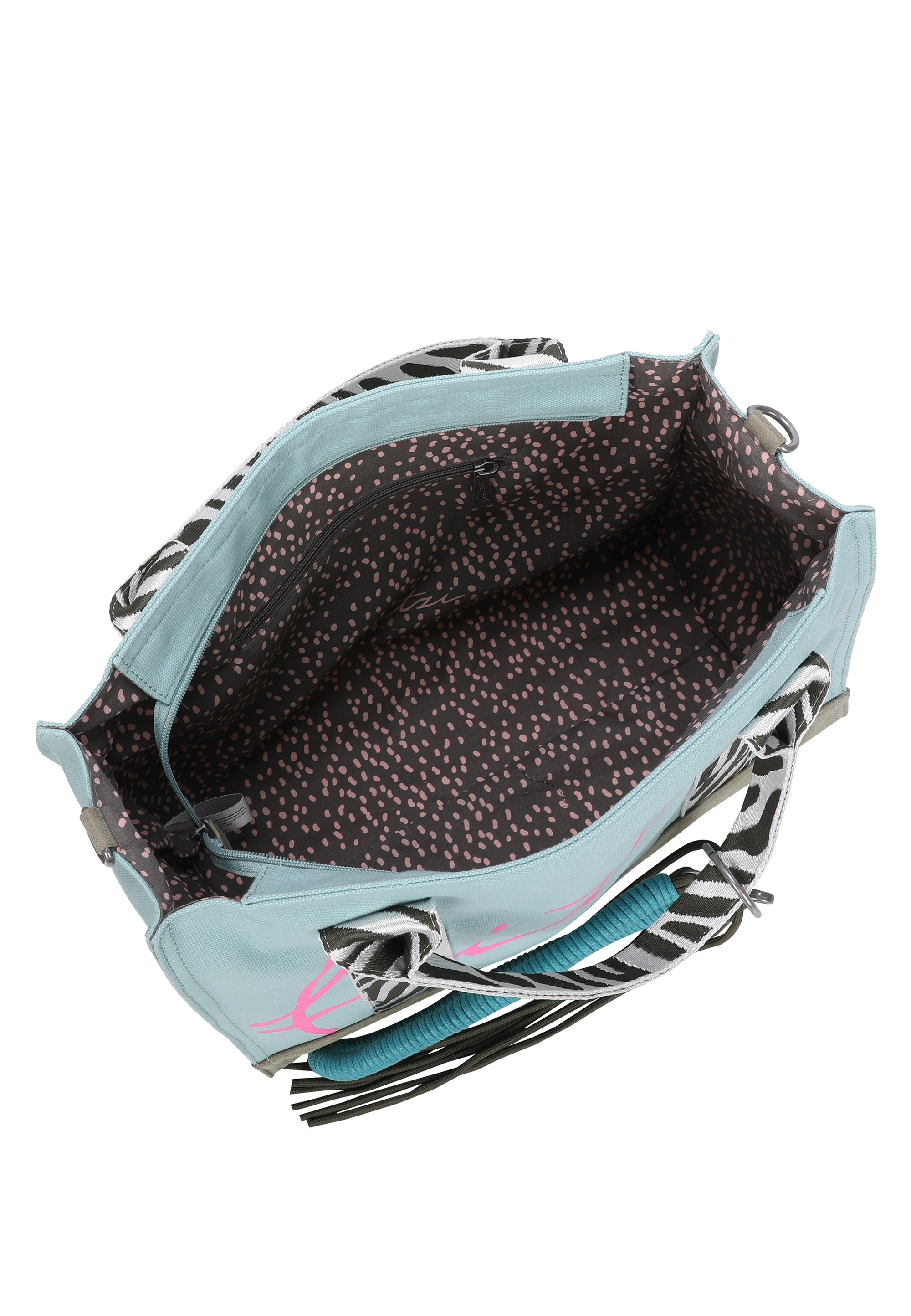 Fritzi aus Preußen Henkeltasche »Summer Zebra Safari«, mit abnehmbarer Kordel
