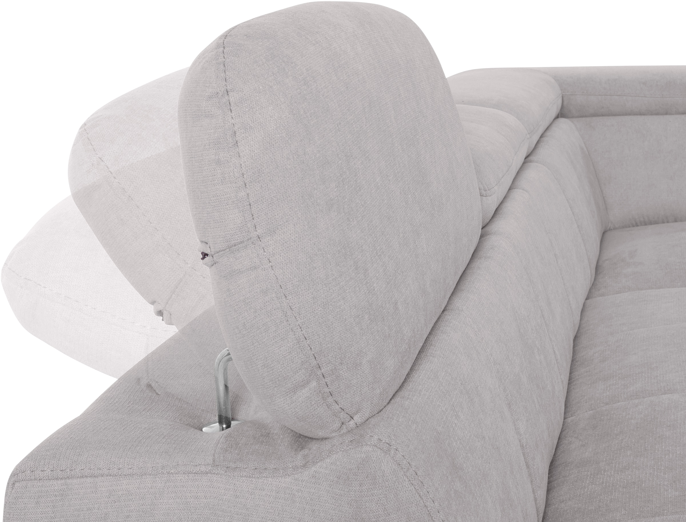 COTTA Ecksofa »Chef L-Form«, mit Kopfteilverstellung, wahlweise mit Bettfunktion