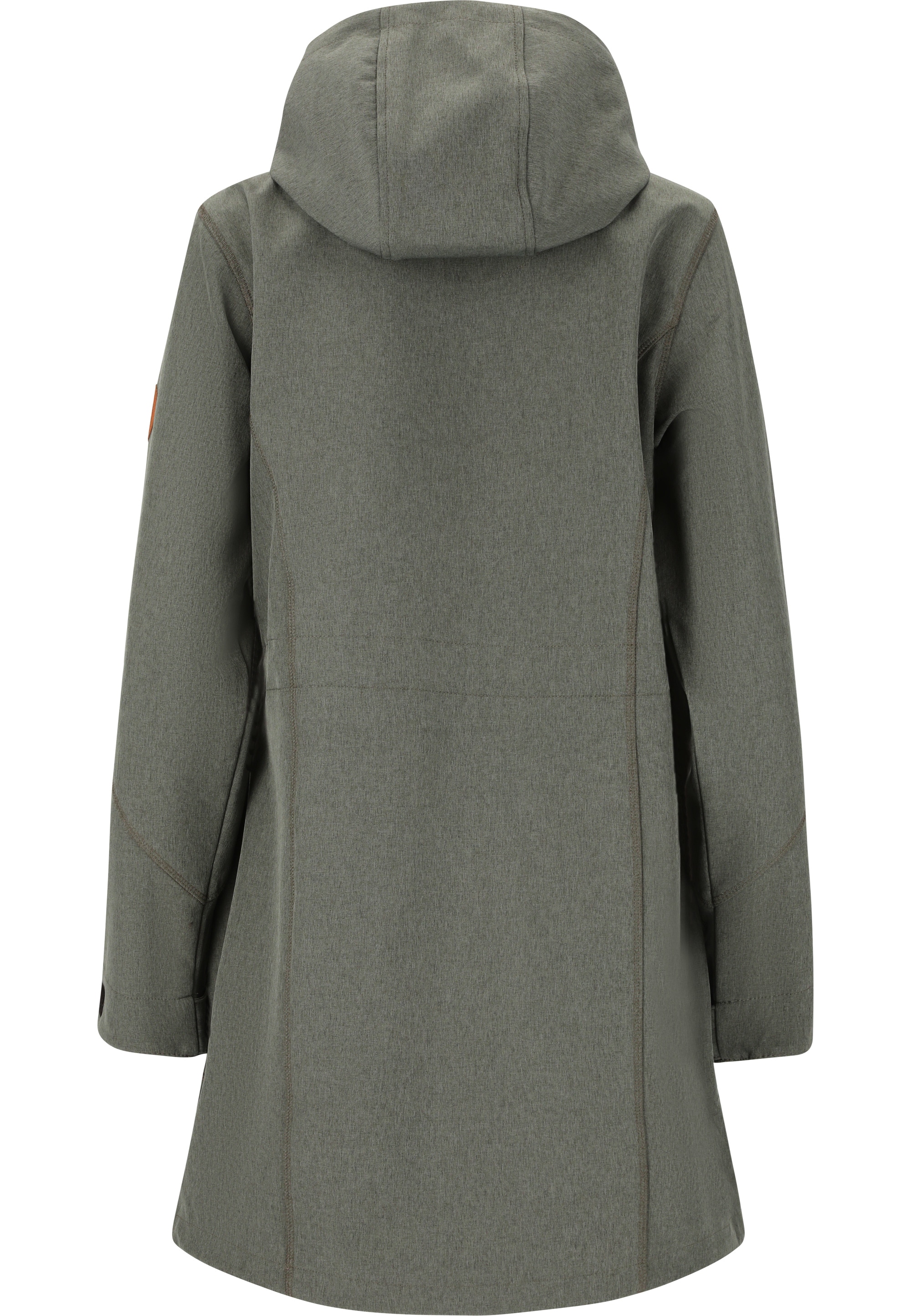 WEATHER REPORT Softshelljacke »Lilan«, mit langem Schnitt und wasserdichter Funktion