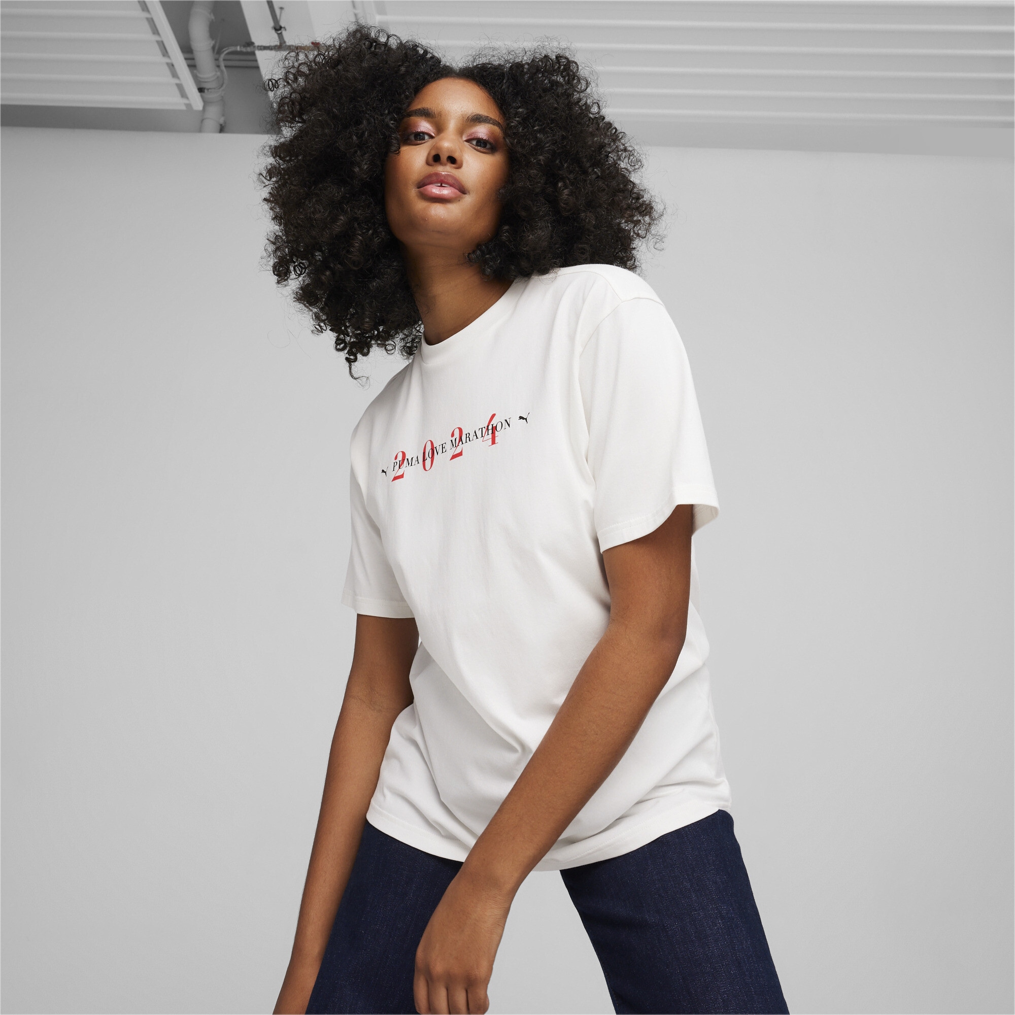 PUMA T-Shirt »LOVE MARATHON Grafik-T-Shirt Erwachsene«