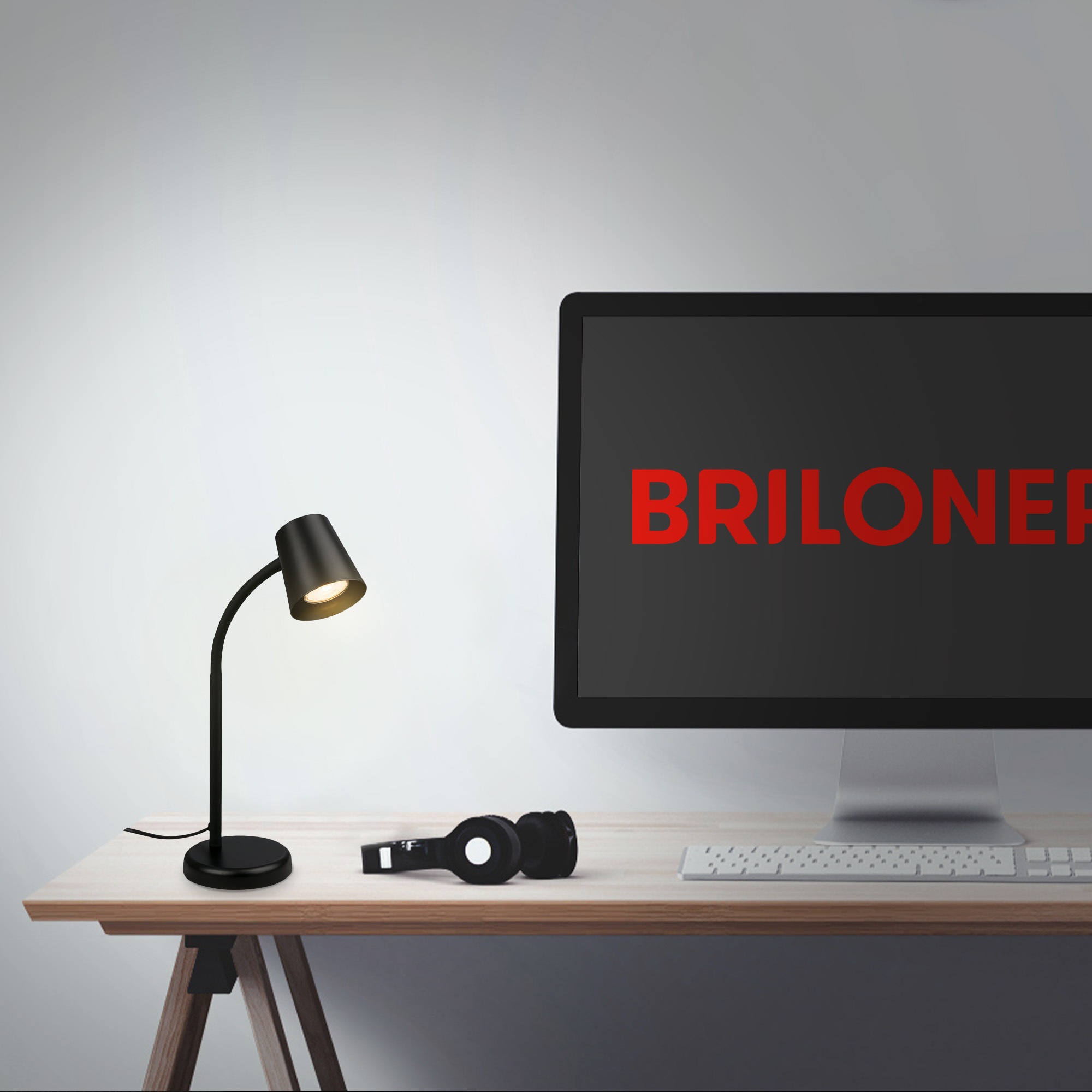Briloner Leuchten LED Tischleuchte »SKRIVA«, für Leuchtmittel GU10