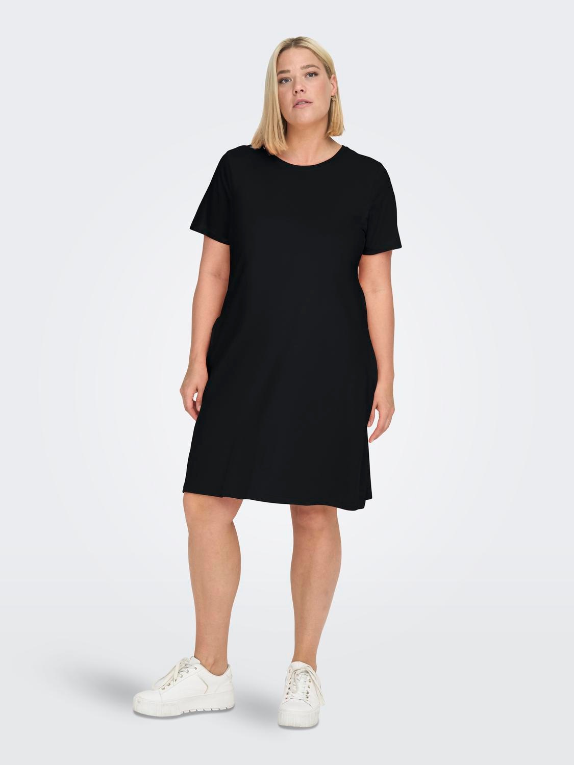 ONLY CARMAKOMA Minikleid "CARMAY LIFE S/S POCKET DRESS JRS", Sommerkleid günstig online kaufen