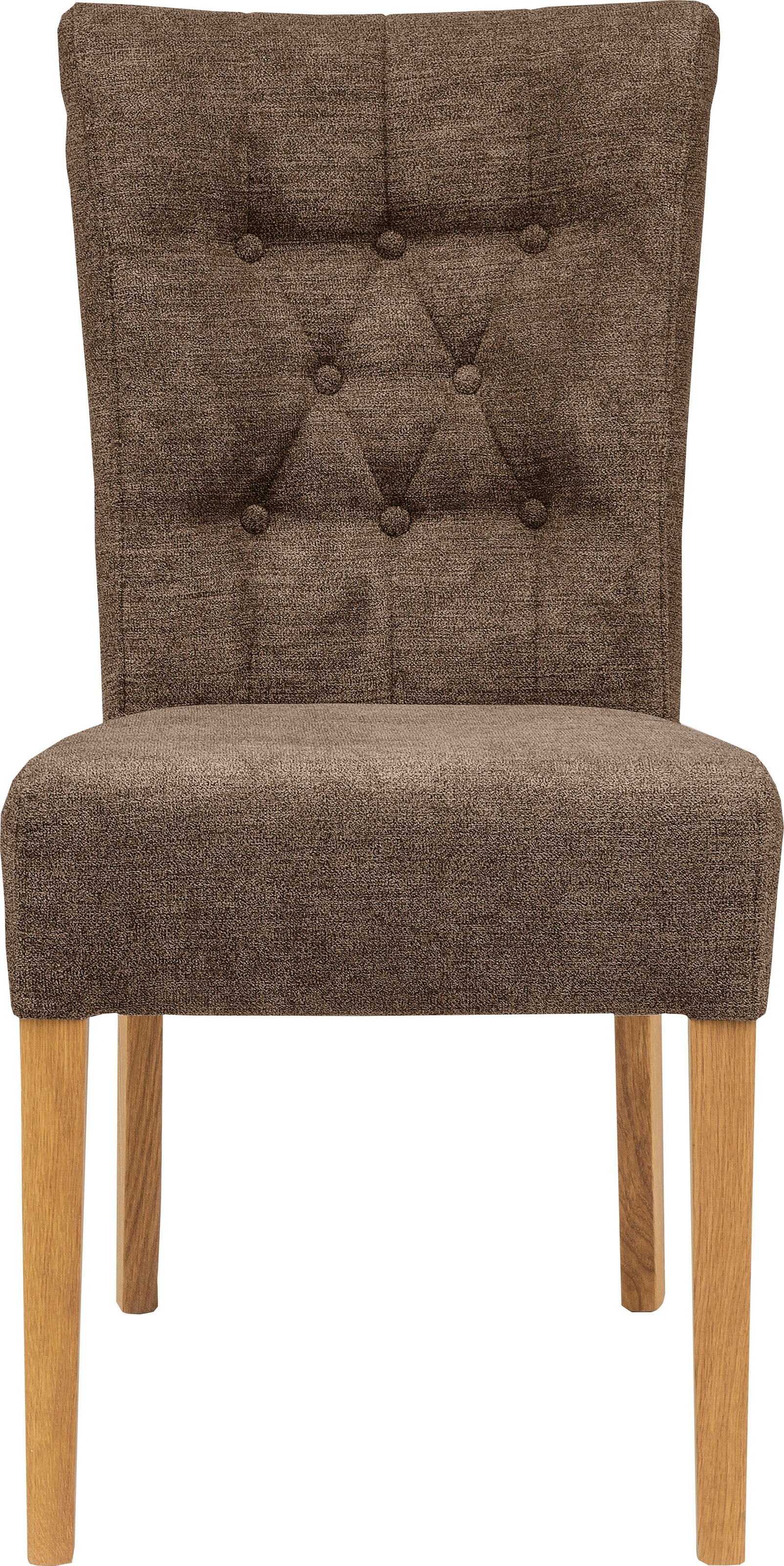 Home affaire Polsterstuhl »Queen«, (Set), 4 St., Feinstruktur, Esszimmerstuhl mit Knopfheftung, 2er, 4er oder 6er-Set