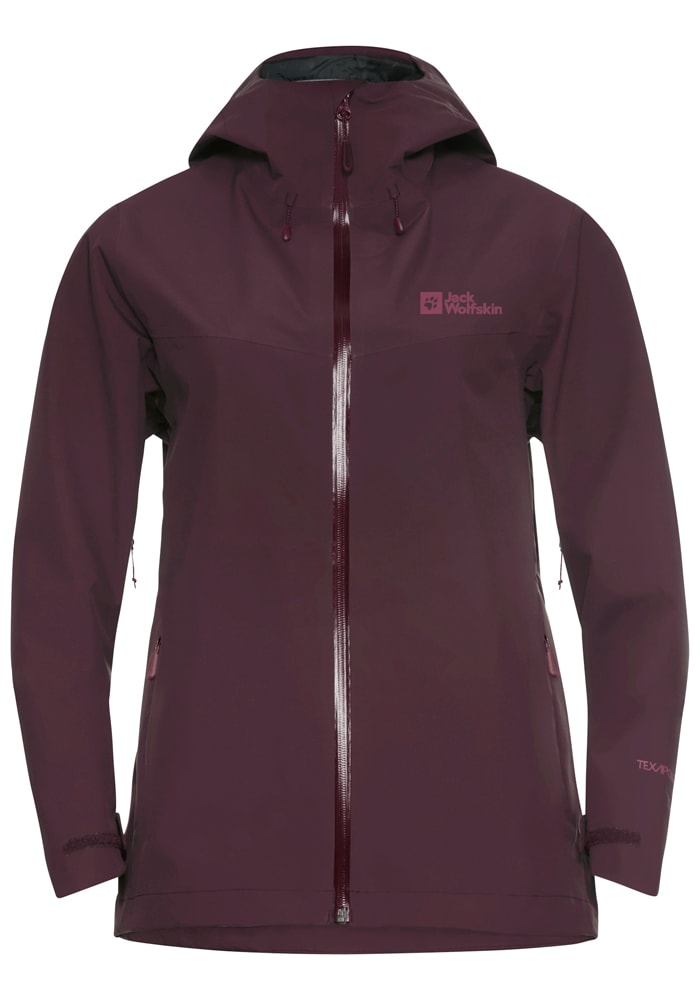 Jack Wolfskin Funktionsjacke »HIGHEST PEAK 3L JKT W«, mit Kapuze