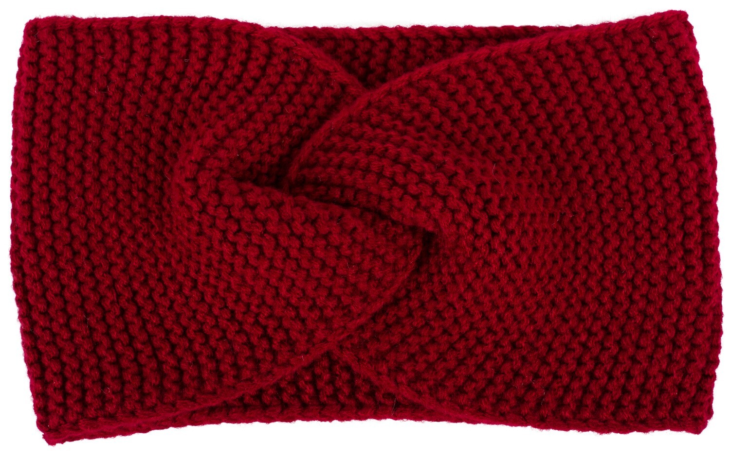 styleBREAKER Stirnband "Krausstrick Stirnband Twist Knoten" 1 Stk.