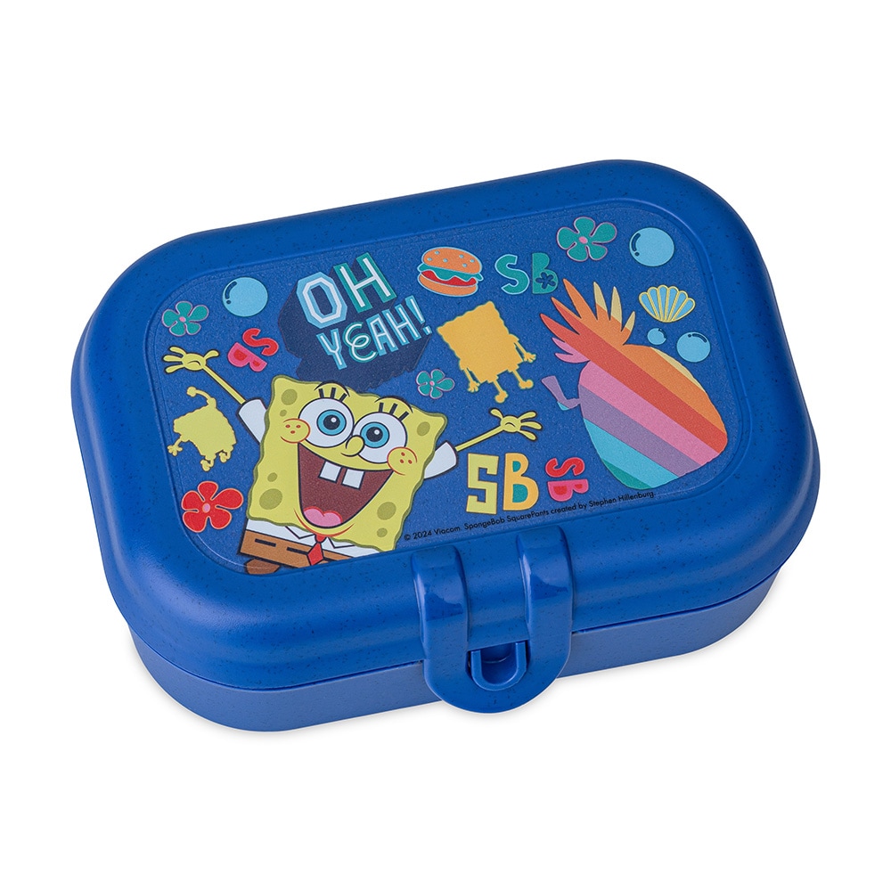 KOZIOL Lunchbox "PASCAL READY MINI SPONGEBOB SQUAREPANTS Lunchbox-Set" spülmaschinengeeignet, mikrowellengeeignet