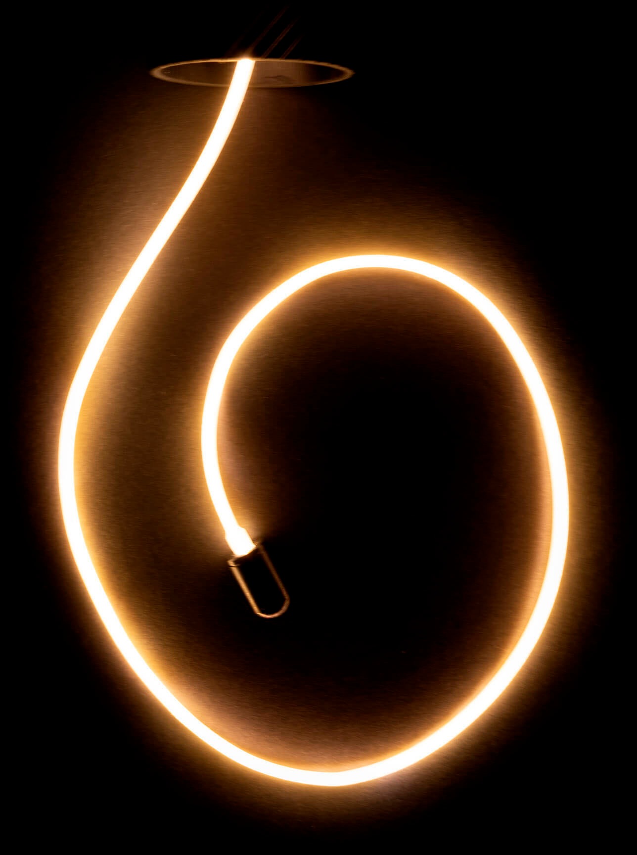 SEGULA LED-Leuchtmittel »LED Artline Straight 60«, E27, 1 St., Extra-Warmweiß, für vertikal fließende Lichtinstallationen