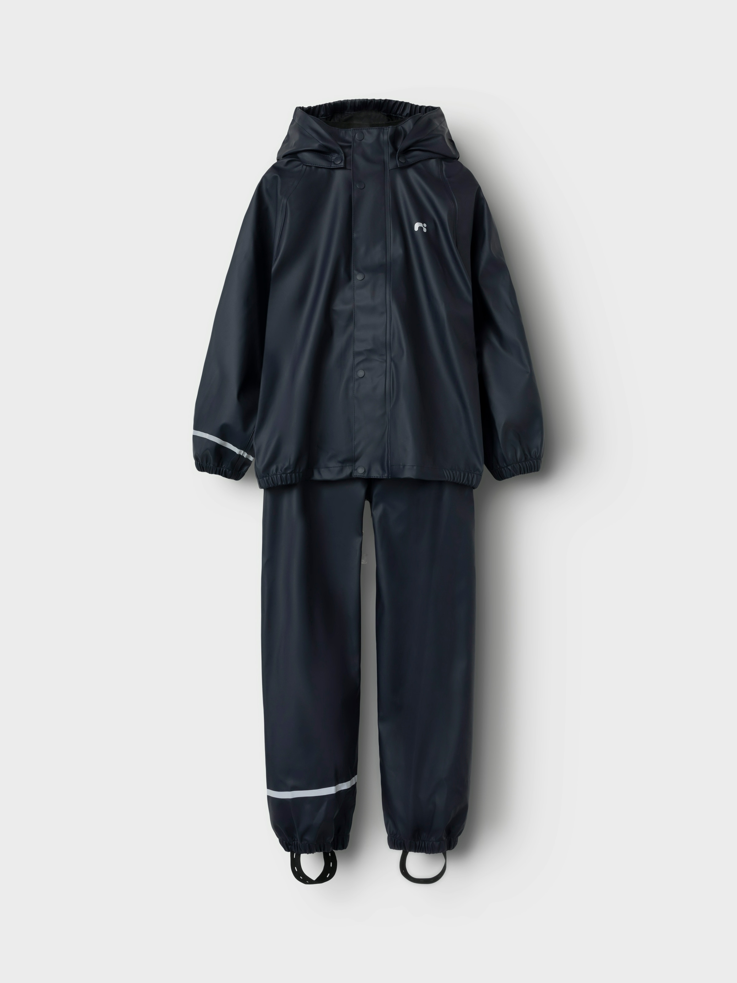 Name It Regenmantel »NKNDRY10 für Mädchen mit Regenjacke und Hose im Set«, (Set, 2 tlg.), unifarben, casual, regular fit, Kunstfaser, Web