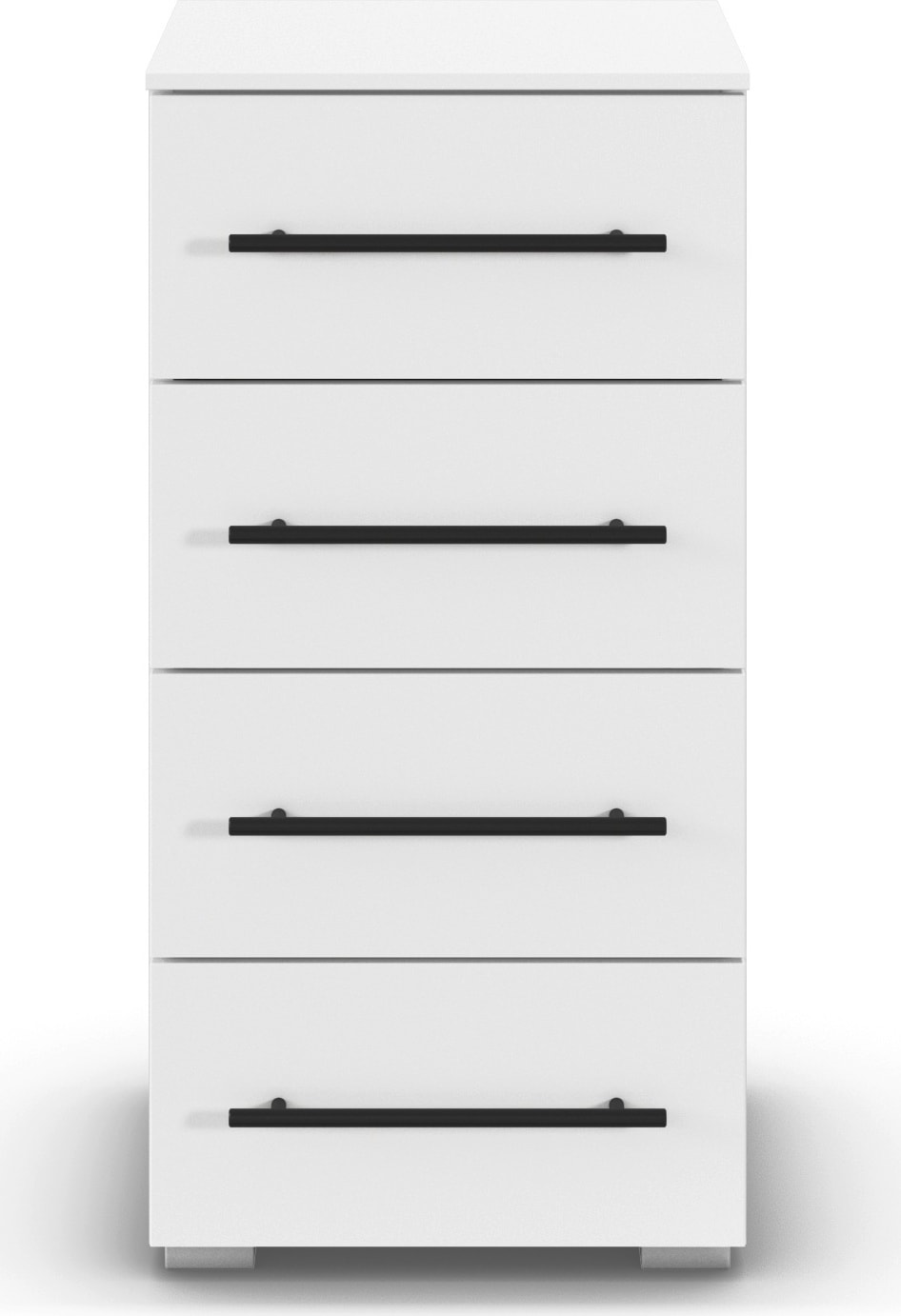 rauch Schubkastenkommode »Sideboard Schubladenkommode AVOLA mit Dekorfront« Breite 40 cm inkl. Soft-Close-Funktion,  Beimöbel 80 cm breit, 4 Schubladen mit viel Stauraum, MADE IN GERMANY