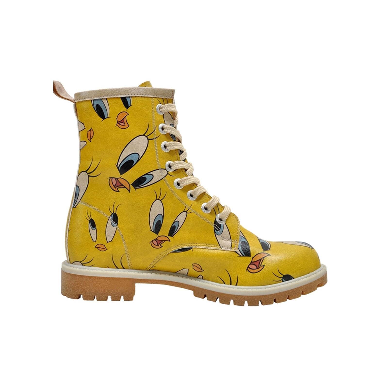 DOGO Schnürboots »Tweety in Yellow«, Vegan