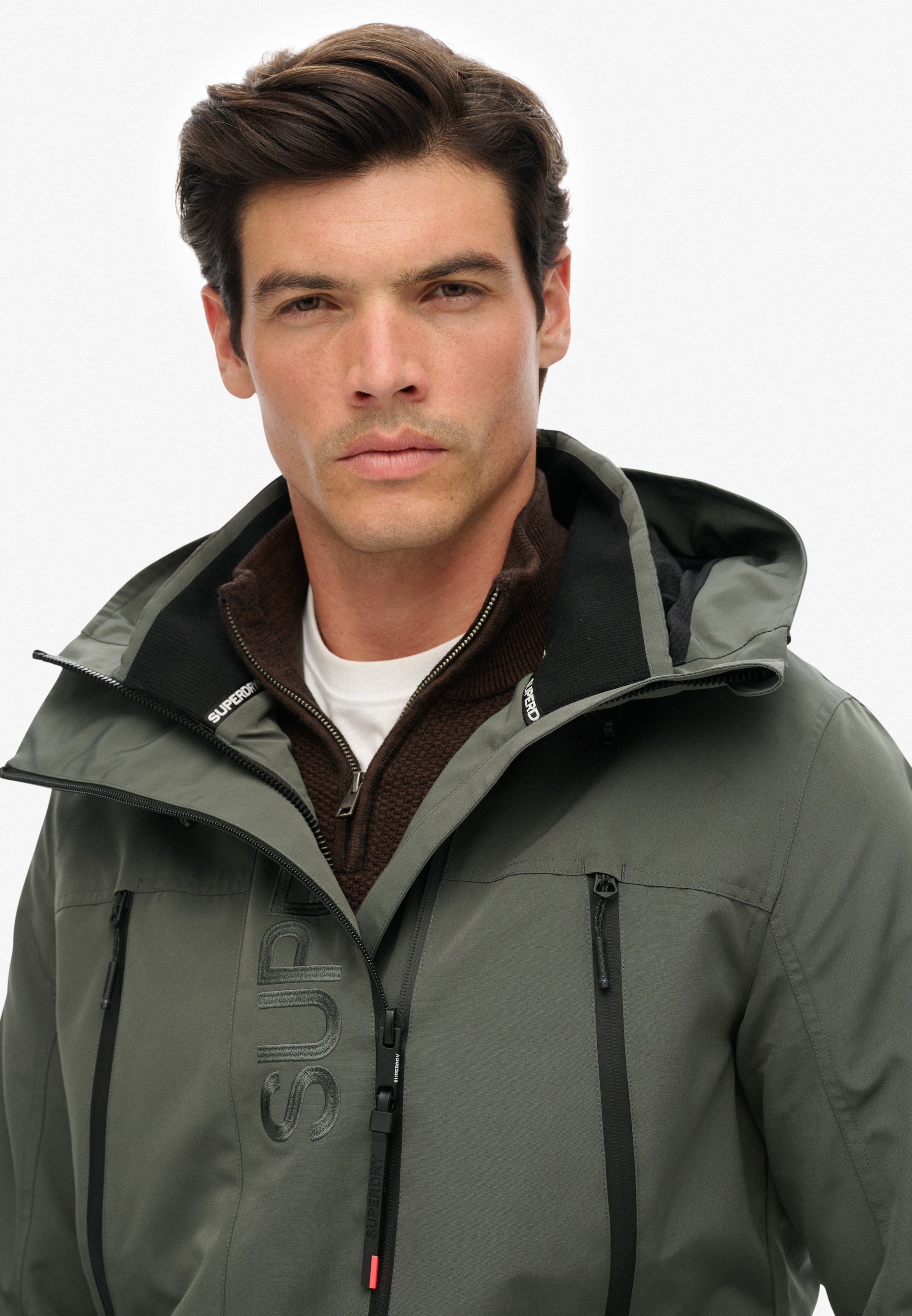 Superdry Outdoorjacke »HOOD ULTIMATE EMB WINDBREAKER«, mit Kapuze