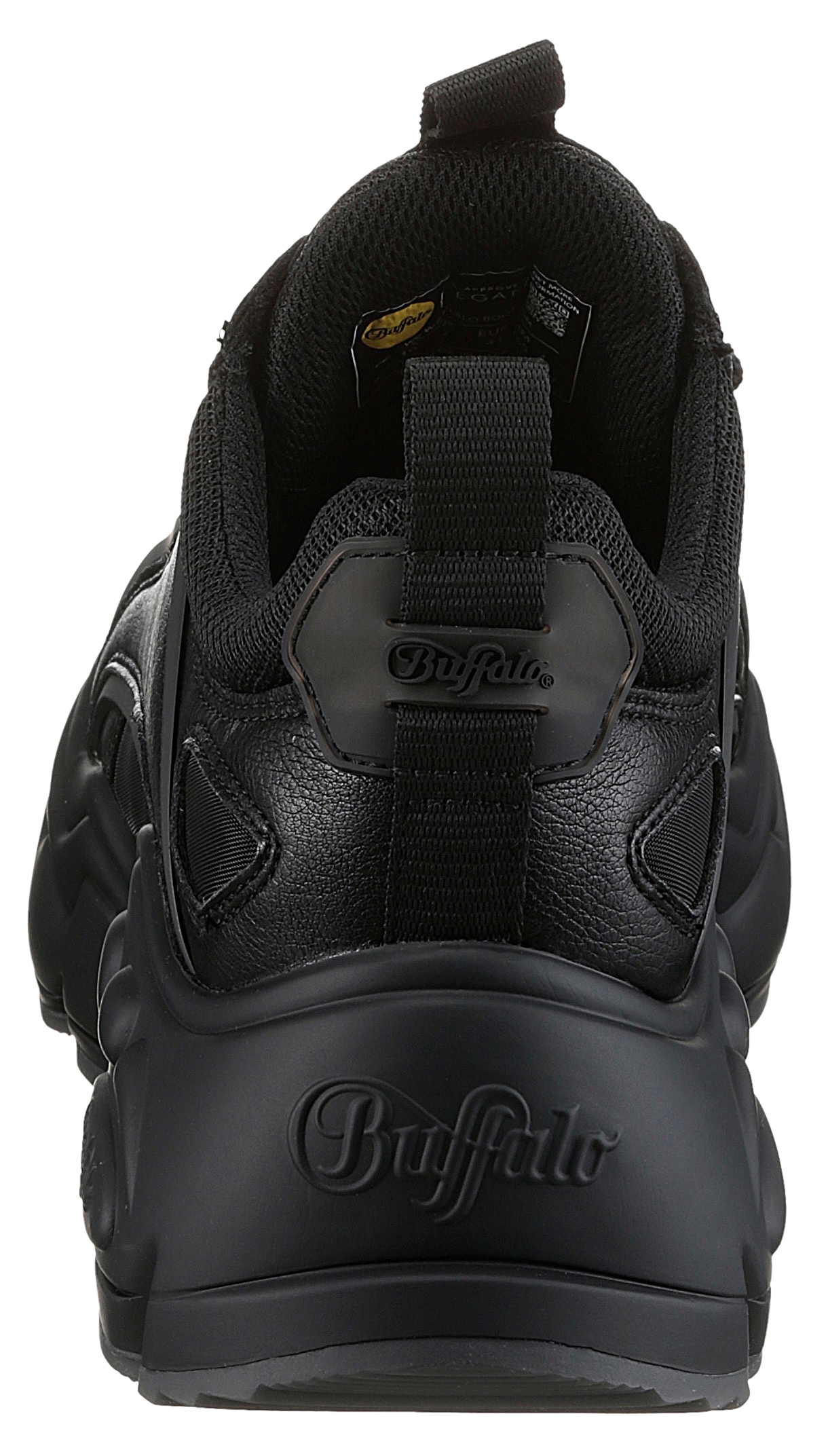 Buffalo Plateausneaker »BINARY«, Halbschuh, Schnürschuh, Chunky Sneaker in monochromer Optik