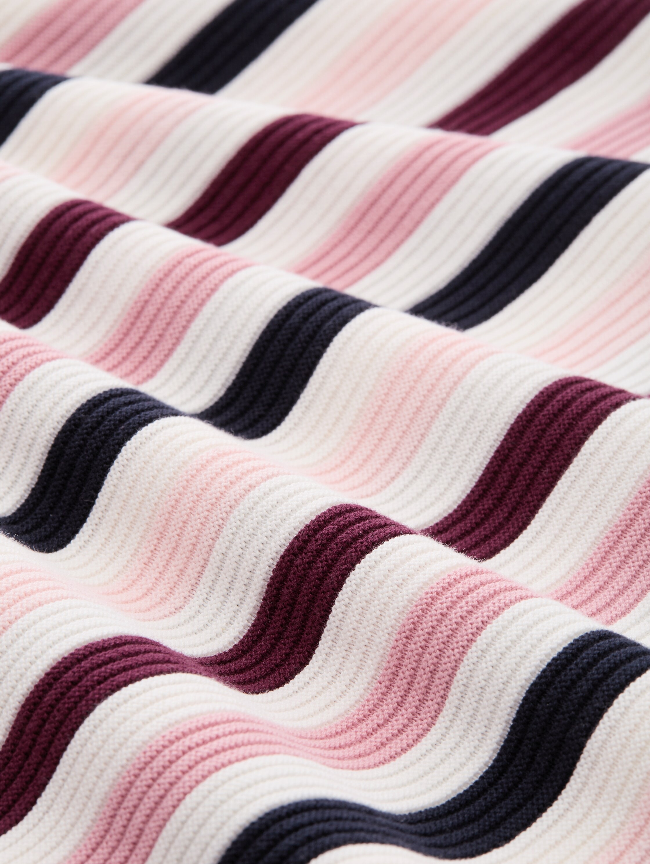 TOM TAILOR PLUS Strickpullover, aus Bio-Baumwolle