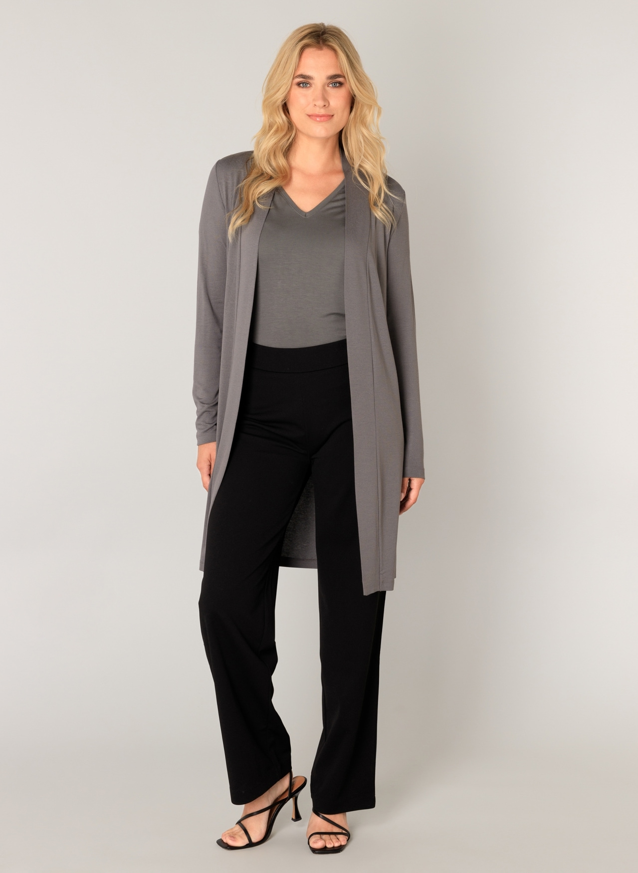 Base Level Longstrickjacke "Yayla Long", ohne Verschluss günstig online kaufen