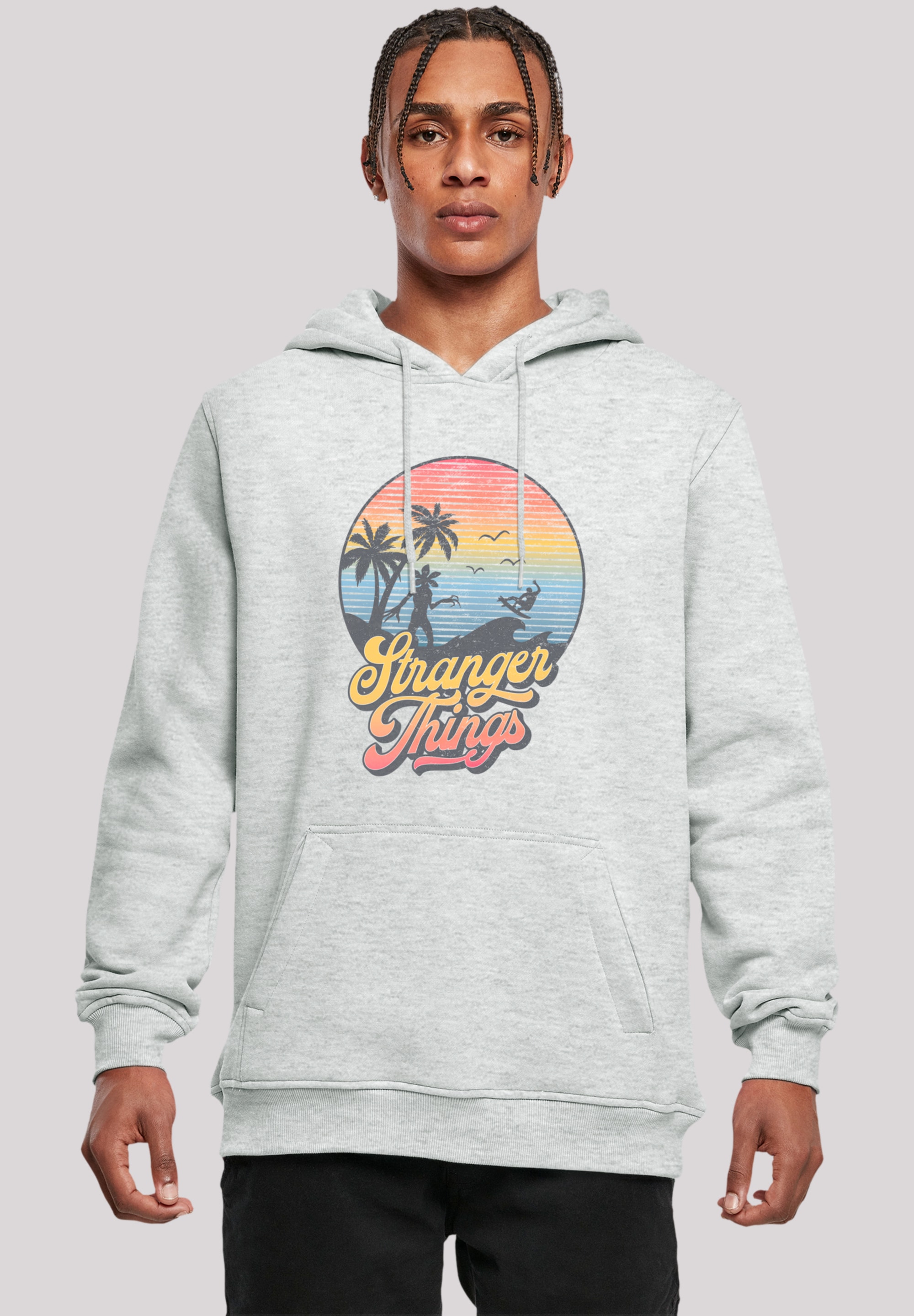 F4NT4STIC Kapuzenpullover "Stranger Things LA Gradient Netflix TV Series", Premium Qualität