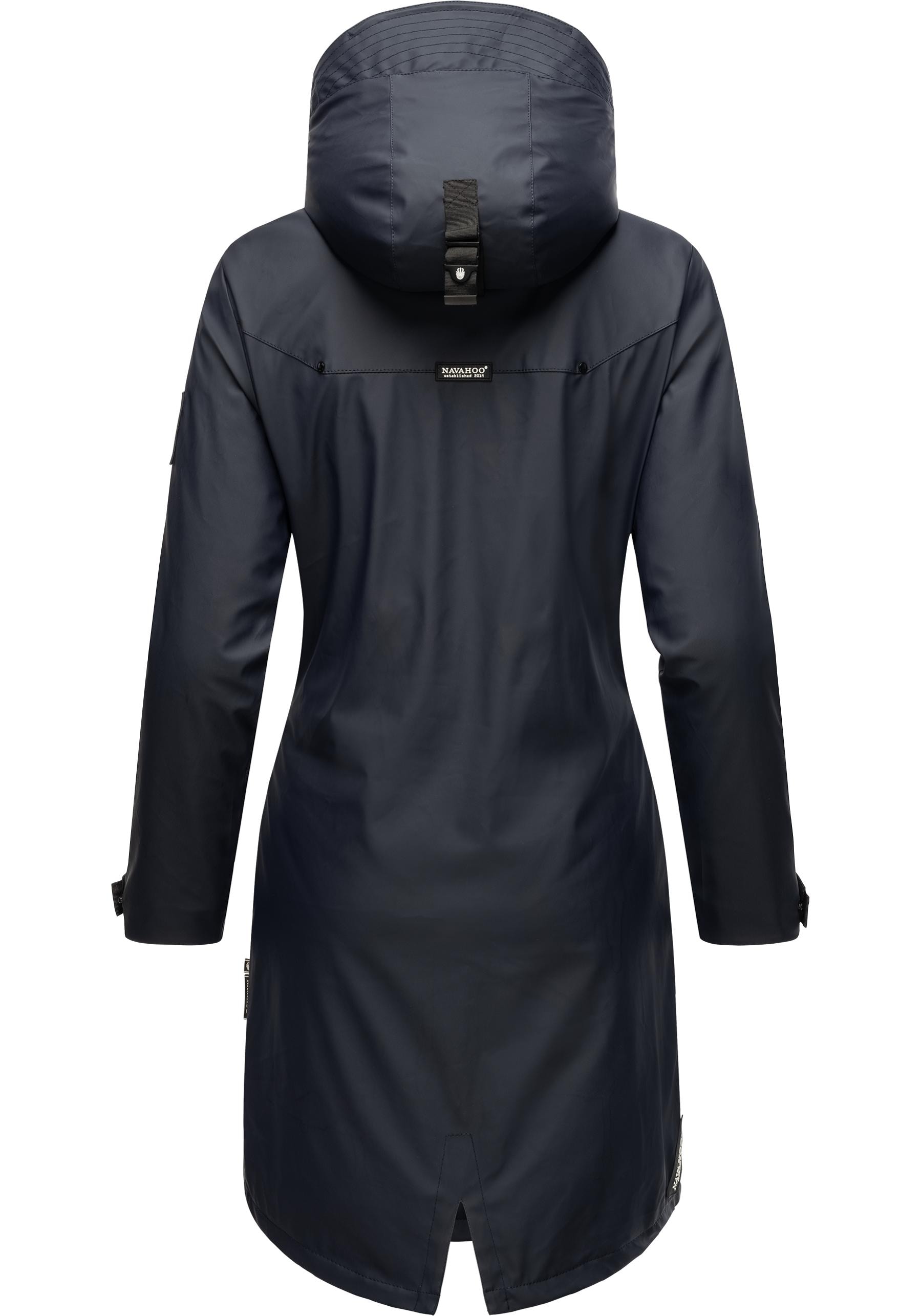 Navahoo Outdoorjacke »Schötchen«, mit Kapuze, moderner Regenmantel mit Kapuze