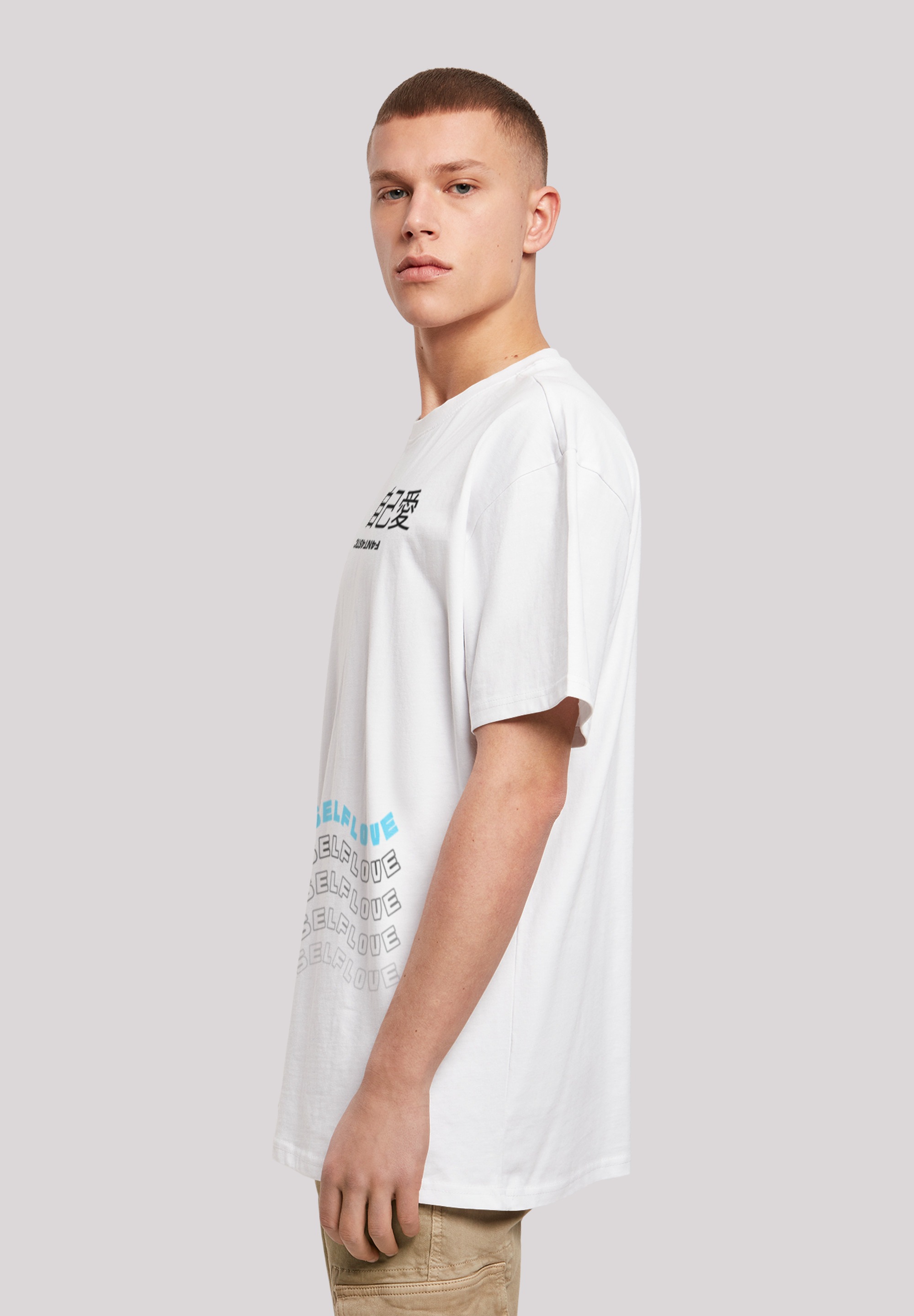 F4NT4STIC T-Shirt »Self Love OVERSIZE TEE« Print