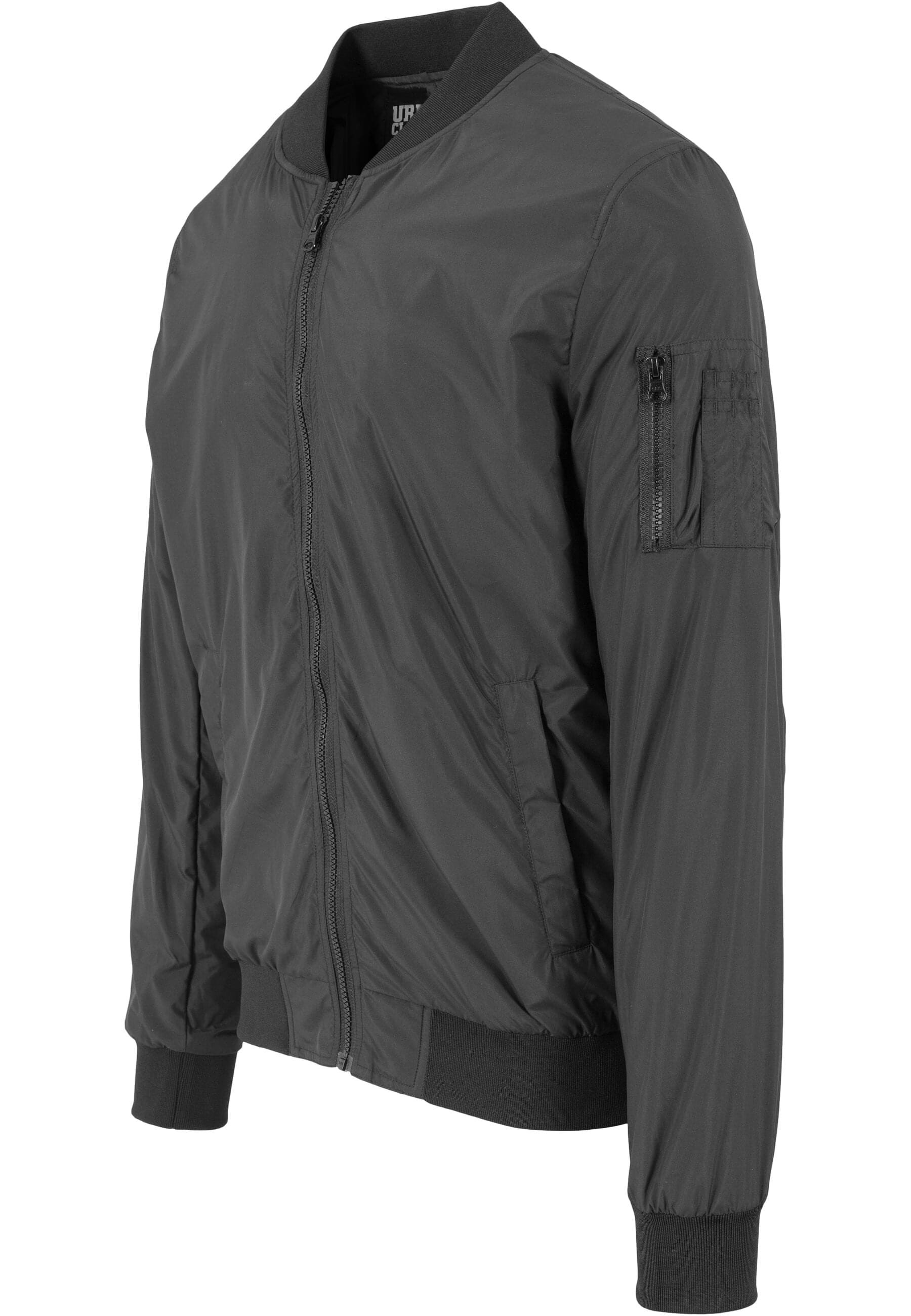 URBAN CLASSICS Allwetterjacke »Urban Classics Herren Light Bomber Jacket«, (1 St.), ohne Kapuze