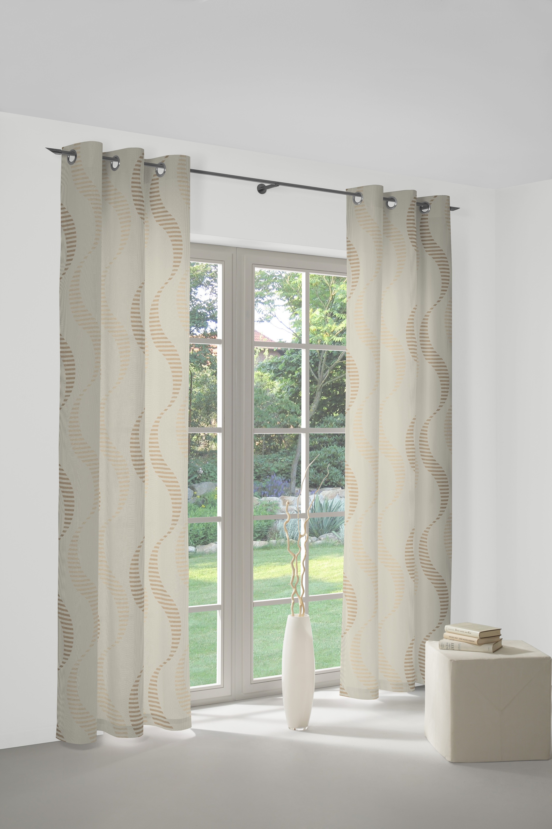 Wirth Vorhang "Lupara" Ösen 1 Stk. tlg. günstig online kaufen