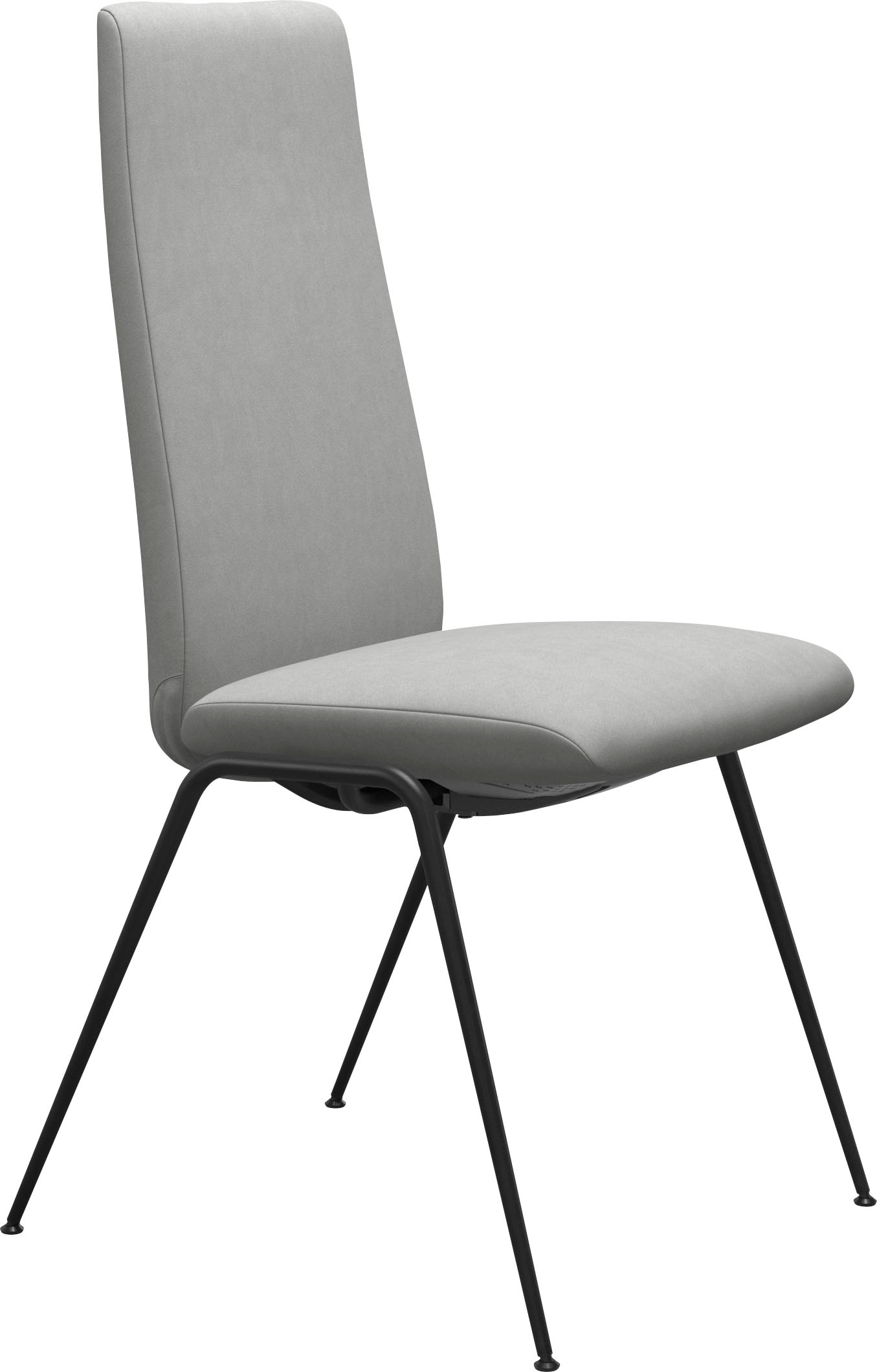 Stressless Polsterstuhl "Laurel" () High Back, Größe M, mit Beinen aus Stahl in Schwarz matt