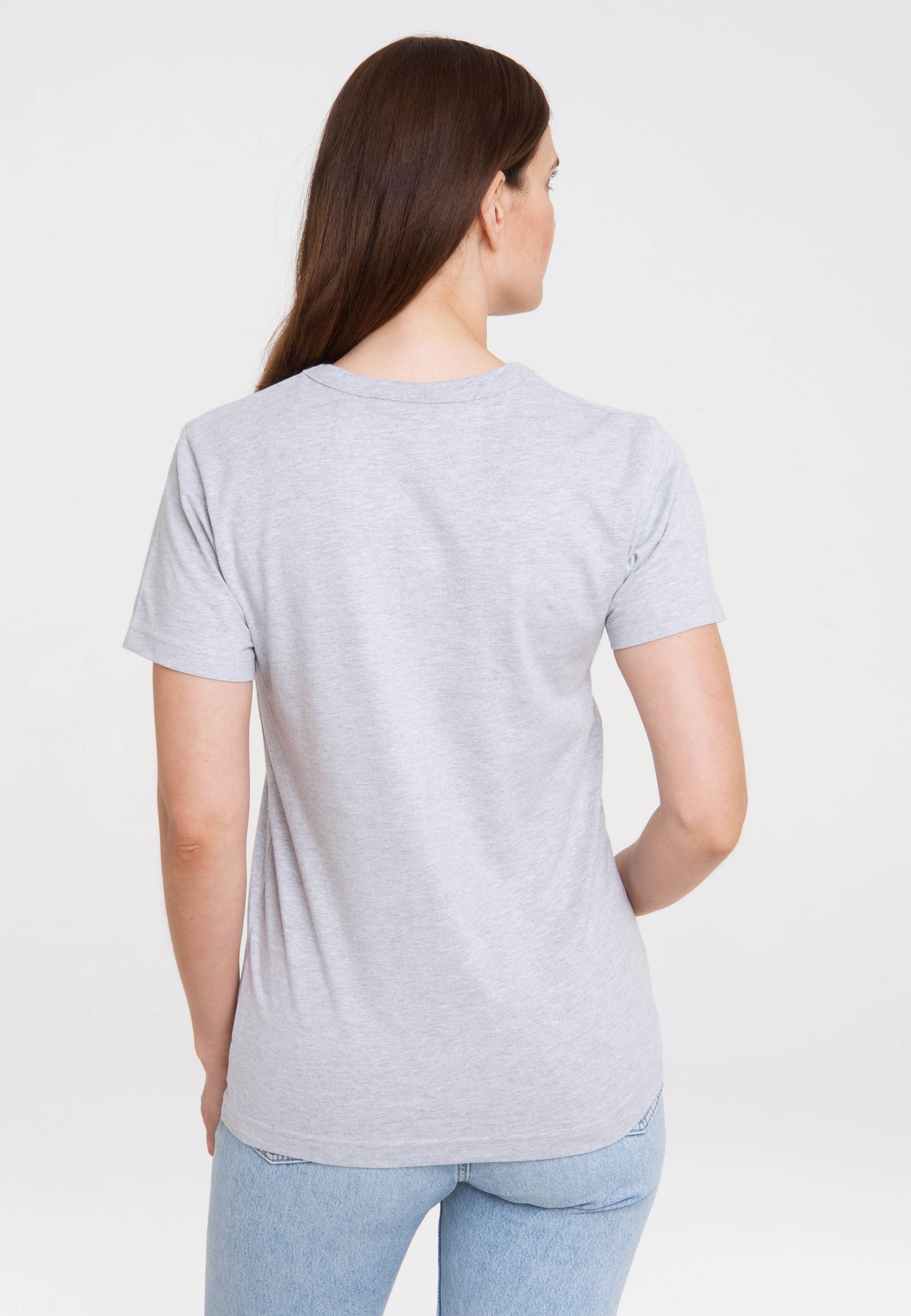 LOGOSHIRT T-Shirt »Batman - Skyline«, mit Superhelden-Print